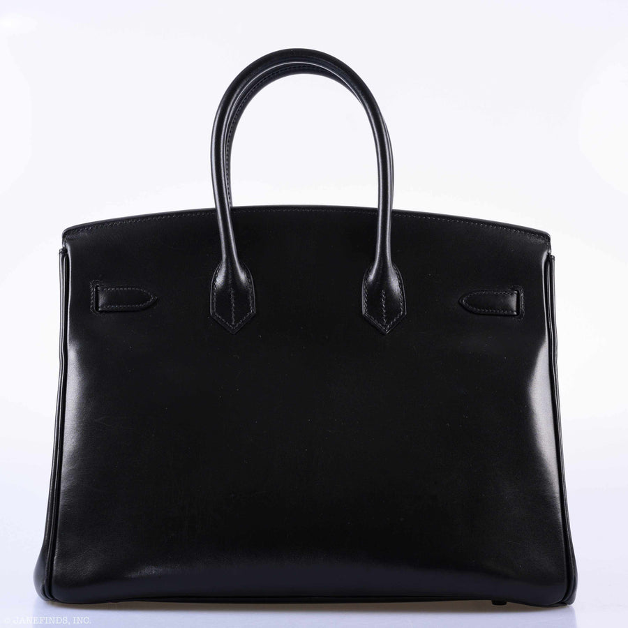 Hermès Birkin 35 SO BLACK Box Calf PVD Hardware
