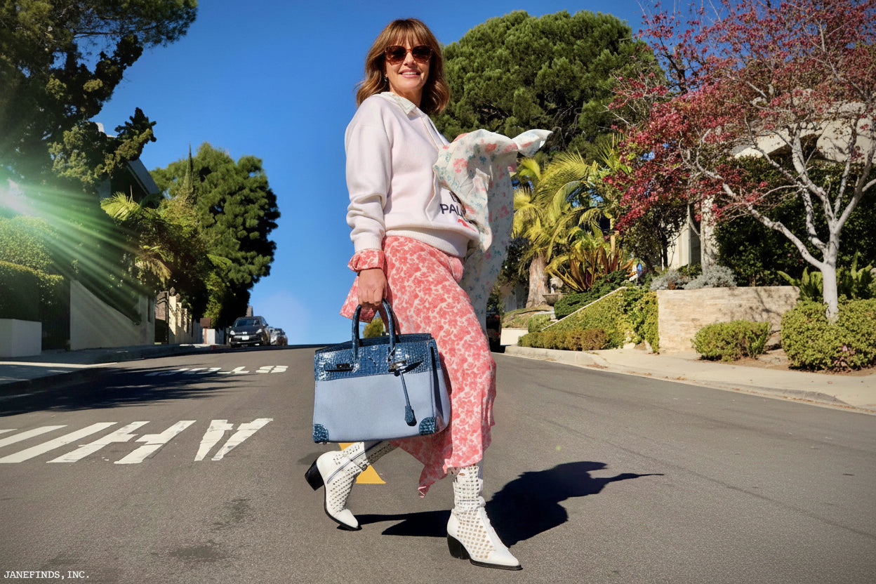 Hermès Birkin 35 Shiny Blue Roi Porosus Crocodile & Denim Palladium Hardware