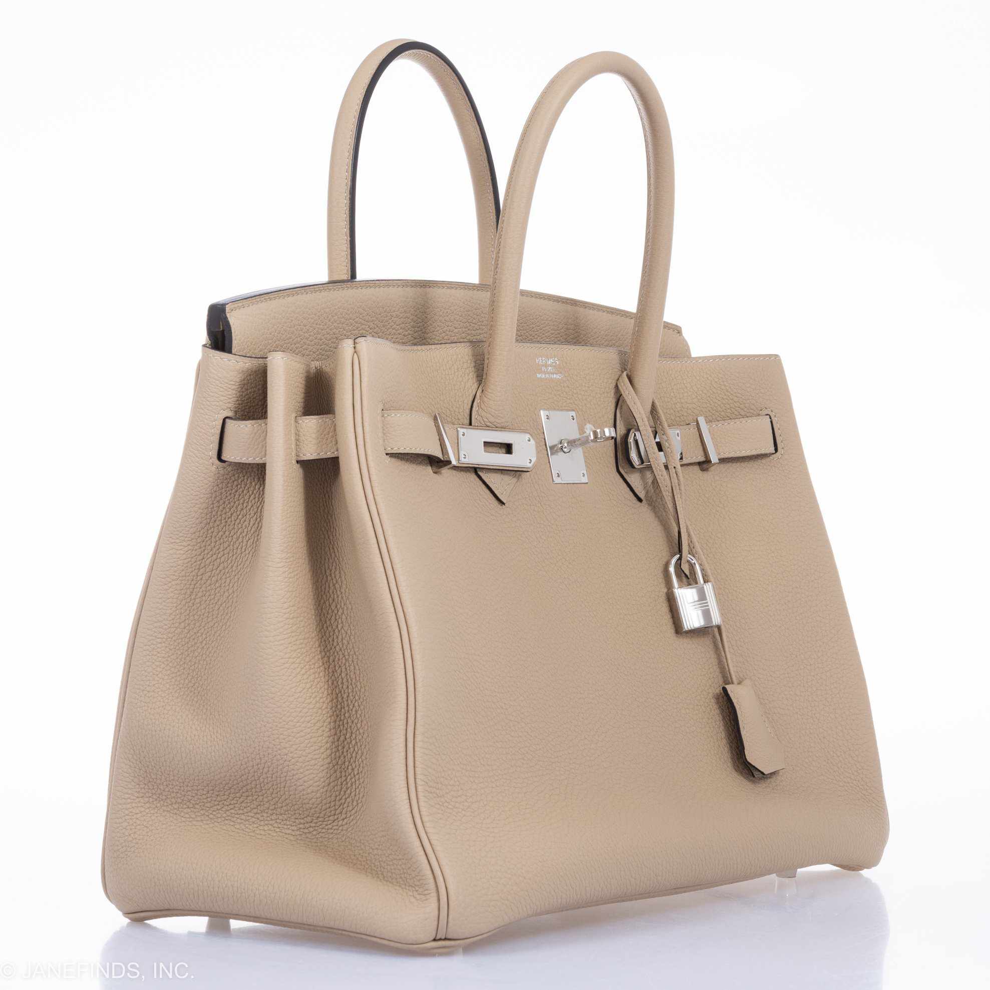 Hermès Birkin 35 Trench Togo Palladium Hardware