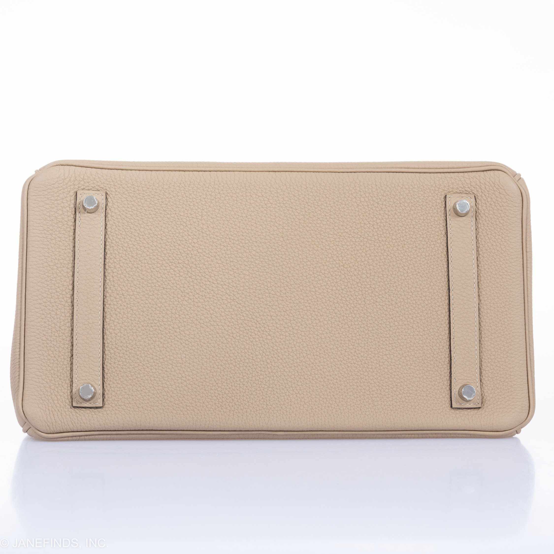 Hermès Birkin 35 Trench Togo Palladium Hardware