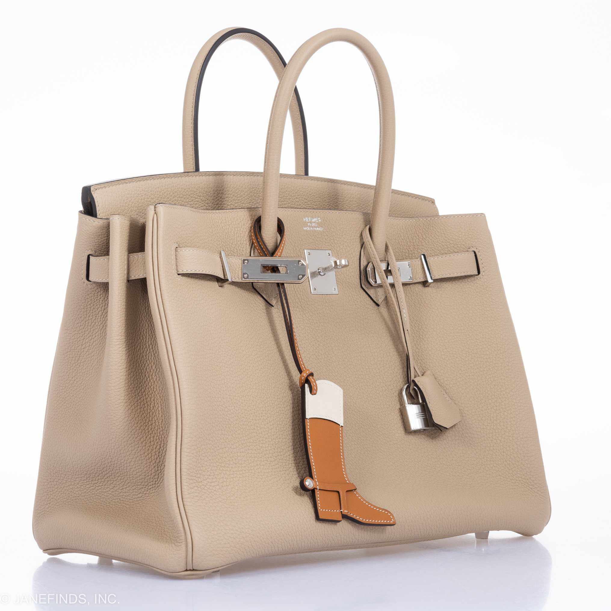 Hermès Birkin 35 Trench Togo Palladium Hardware