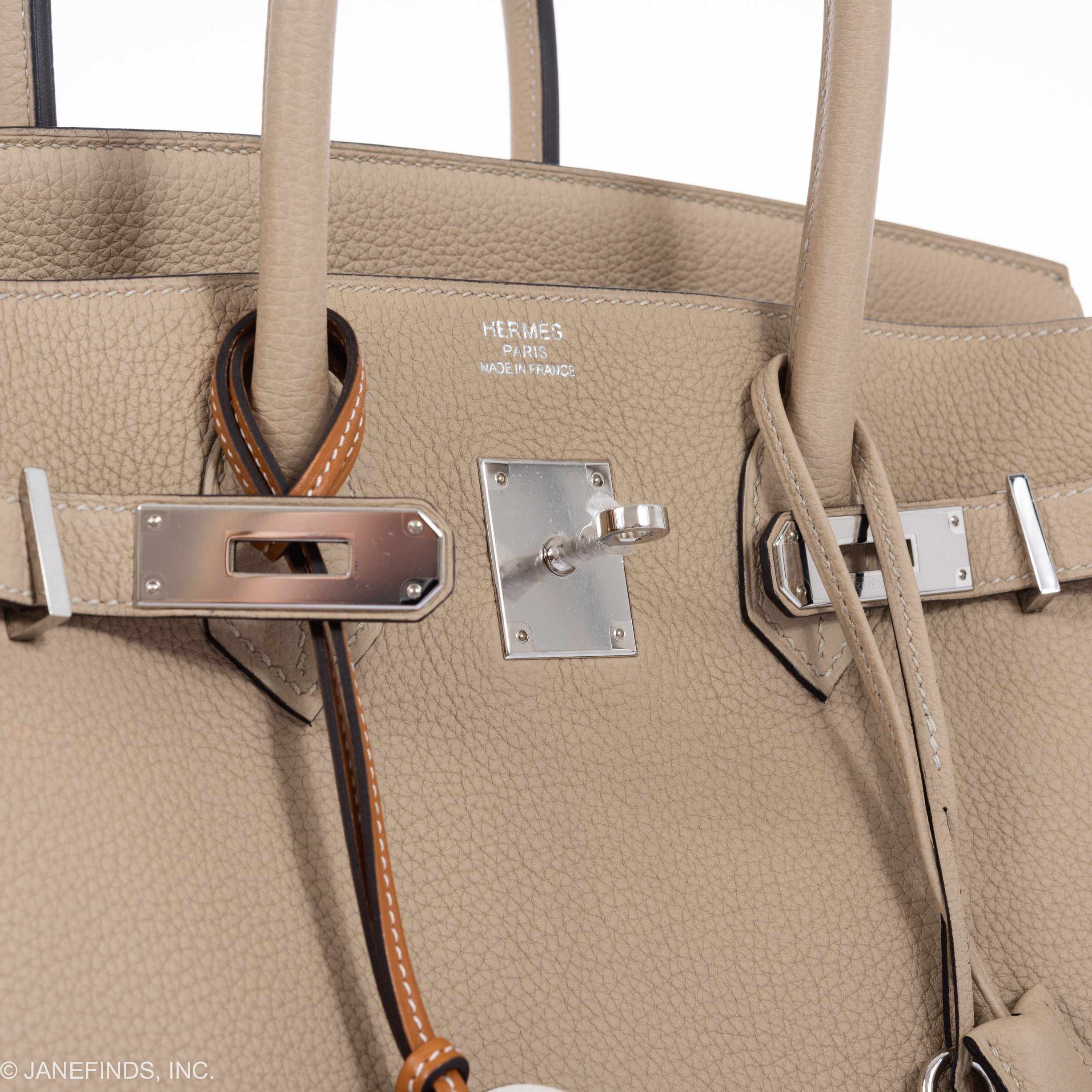 Hermès Birkin 35 Trench Togo Palladium Hardware