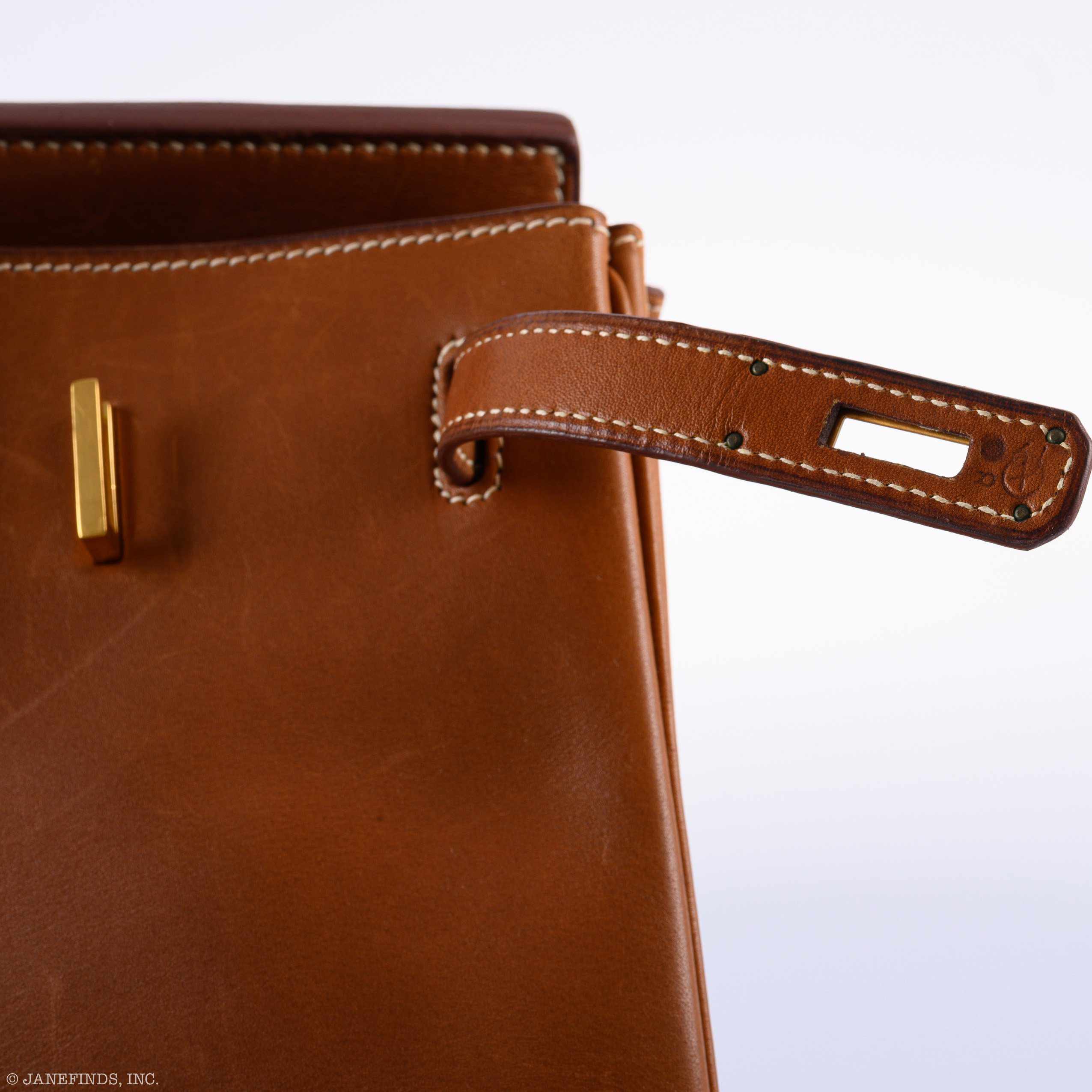 Hermès Birkin 40 Fauve Barenia Leather Gold Hardware - 1994, X Circle