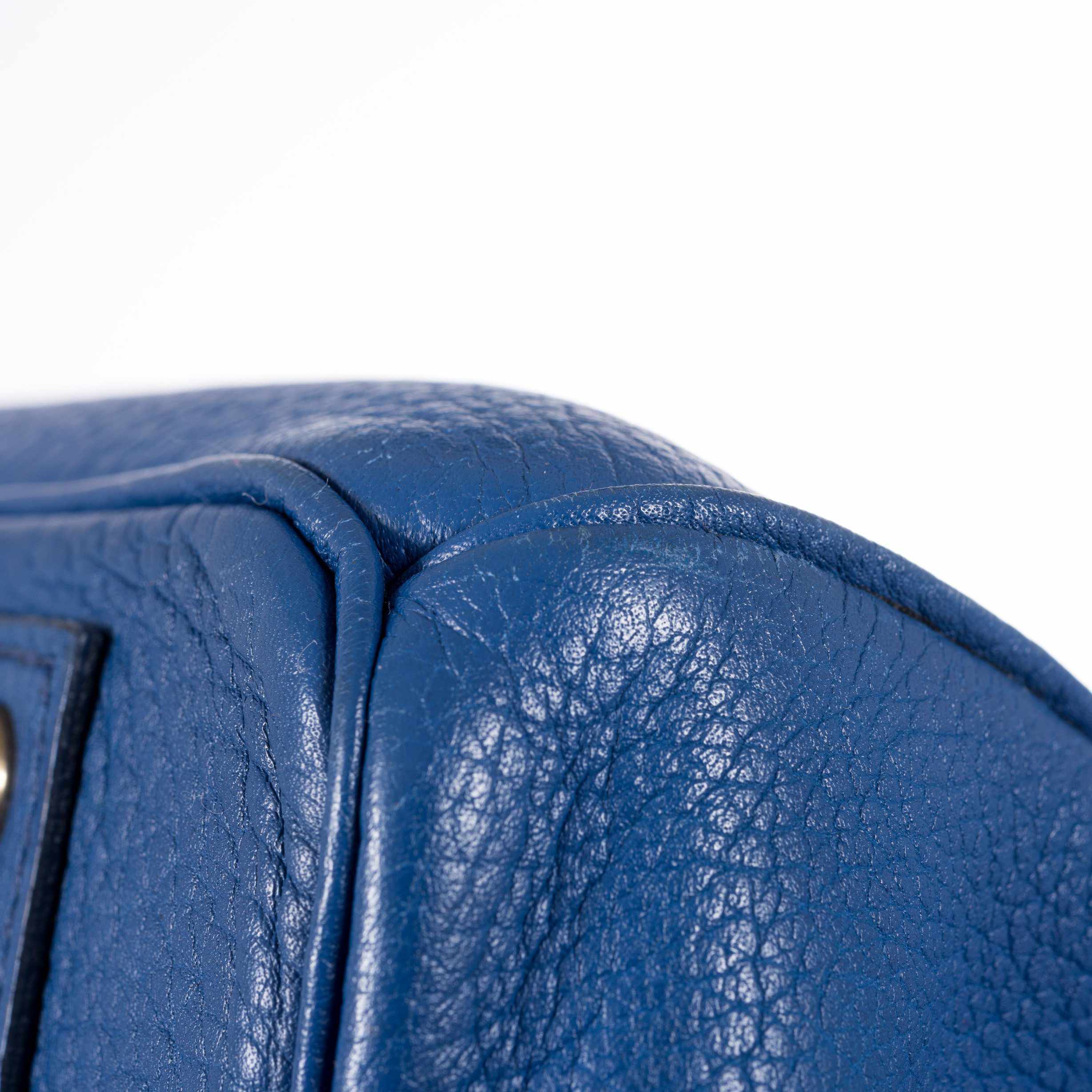 Hermès Birkin 40 French Blue Fjord Gold Hardware