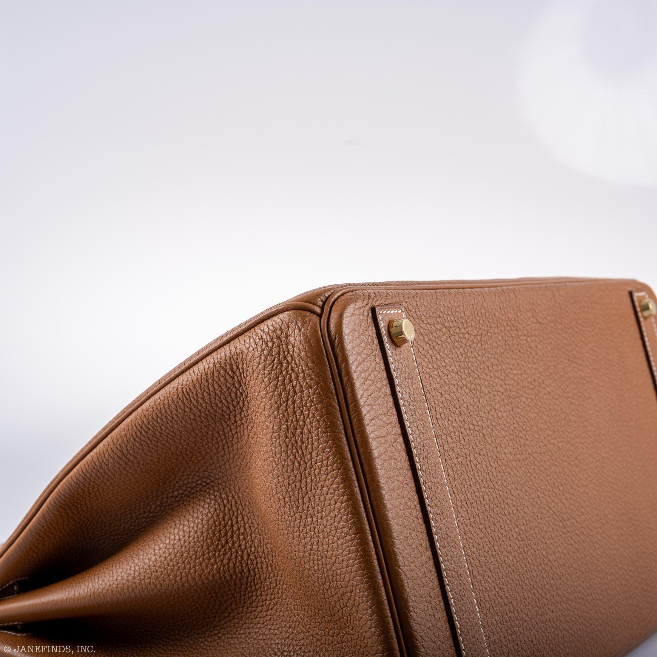 Hermès Birkin 40 Gold Togo Gold Hardware - 2011, O Square