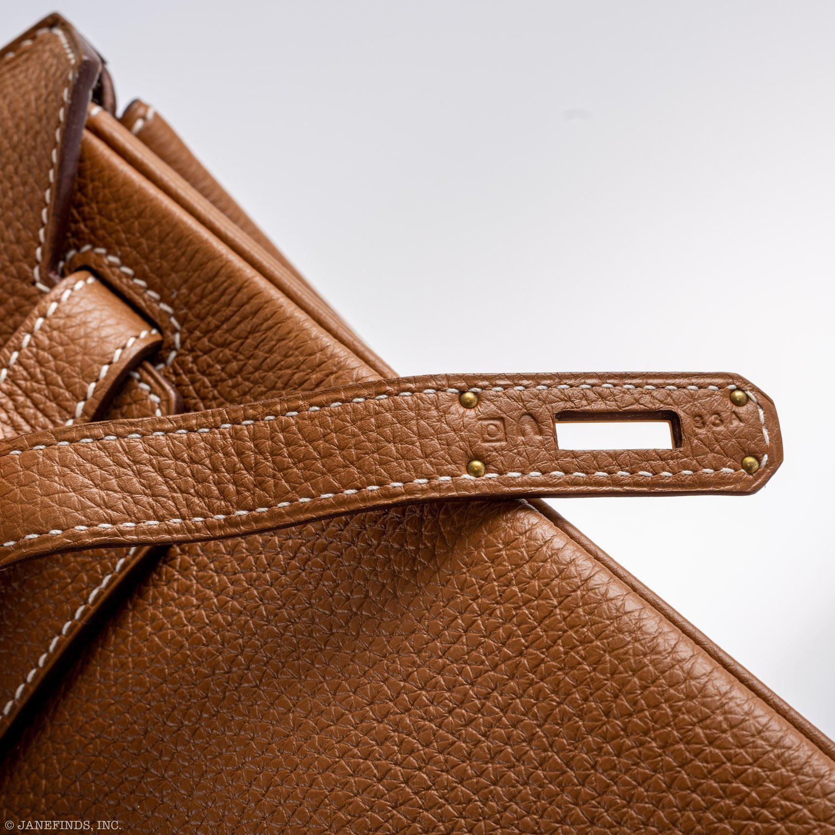 Hermès Birkin 40 Gold Togo Gold Hardware - 2011, O Square
