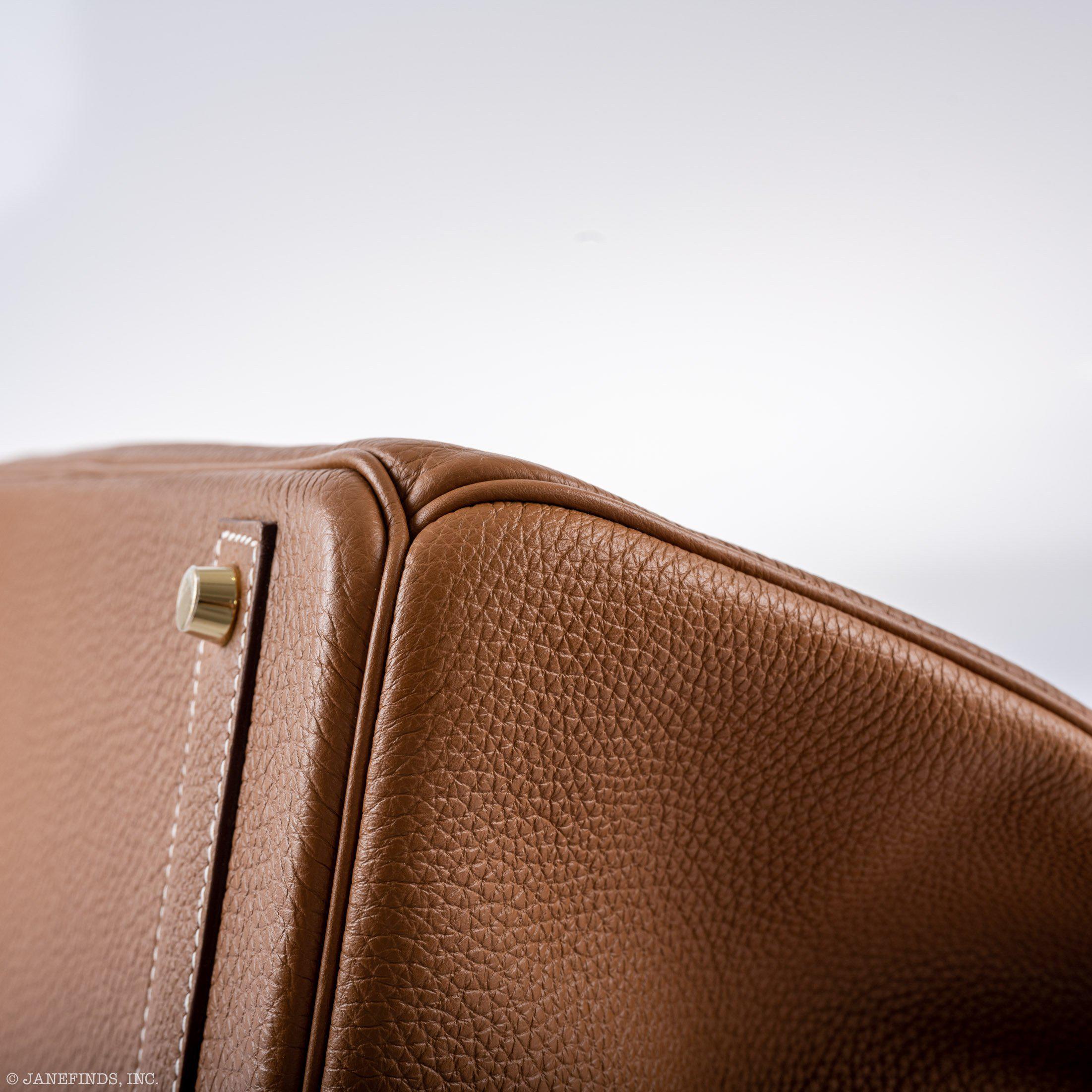 Hermès Birkin 40 Gold Togo Gold Hardware - 2011, O Square