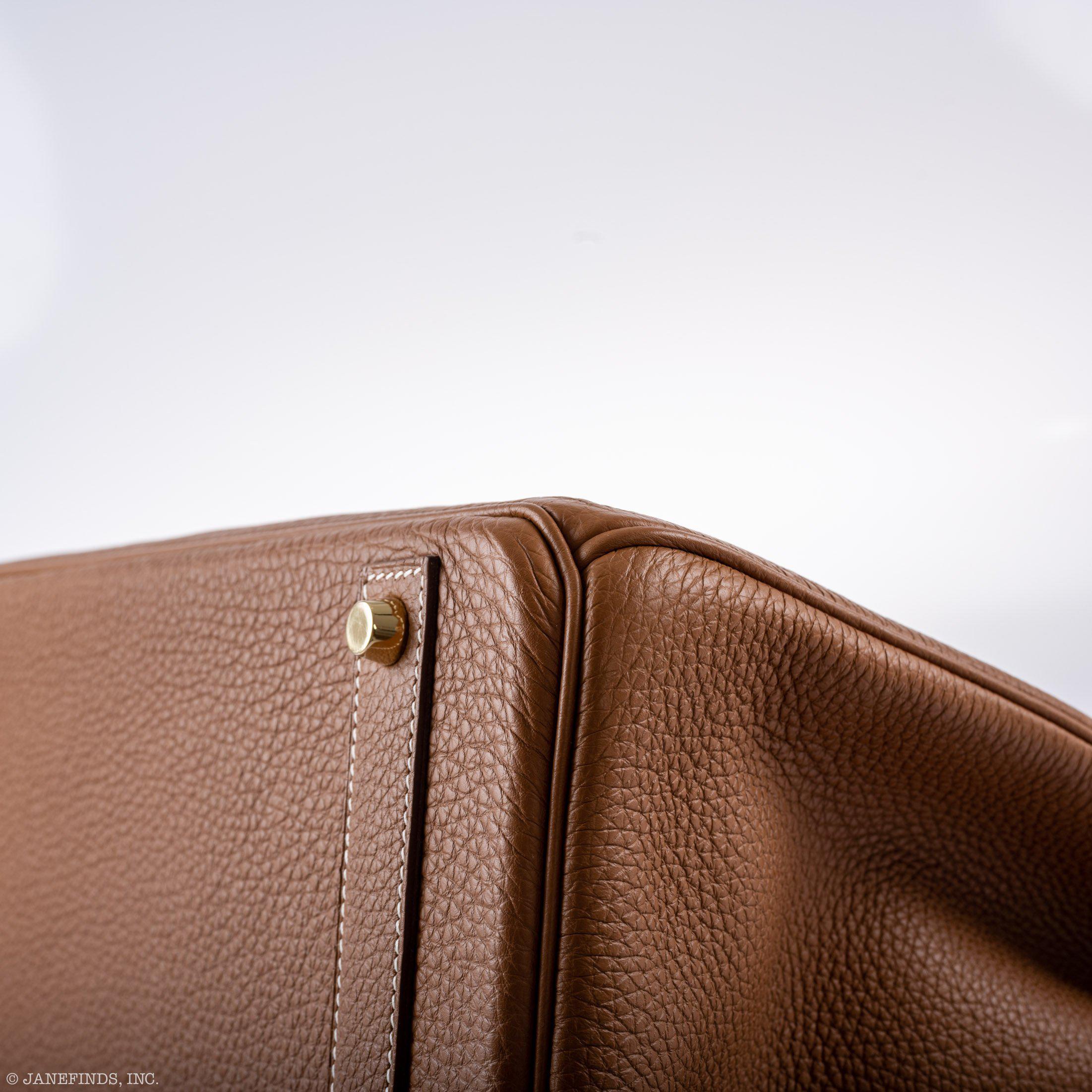 Hermès Birkin 40 Gold Togo Gold Hardware - 2011, O Square