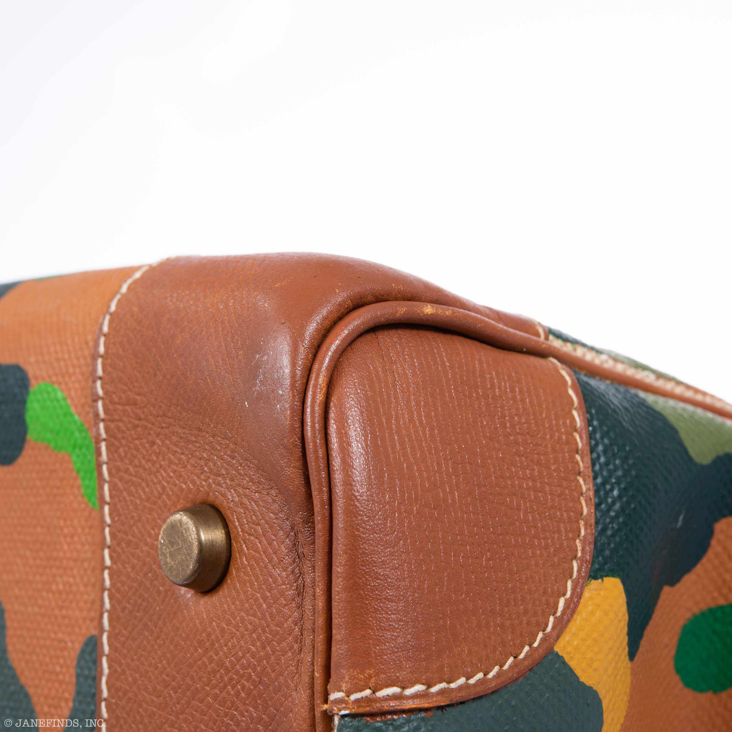 Hermès Birkin 40 Toile Epsom Camouflage Gold Hardware * JaneFinds Custom Shop