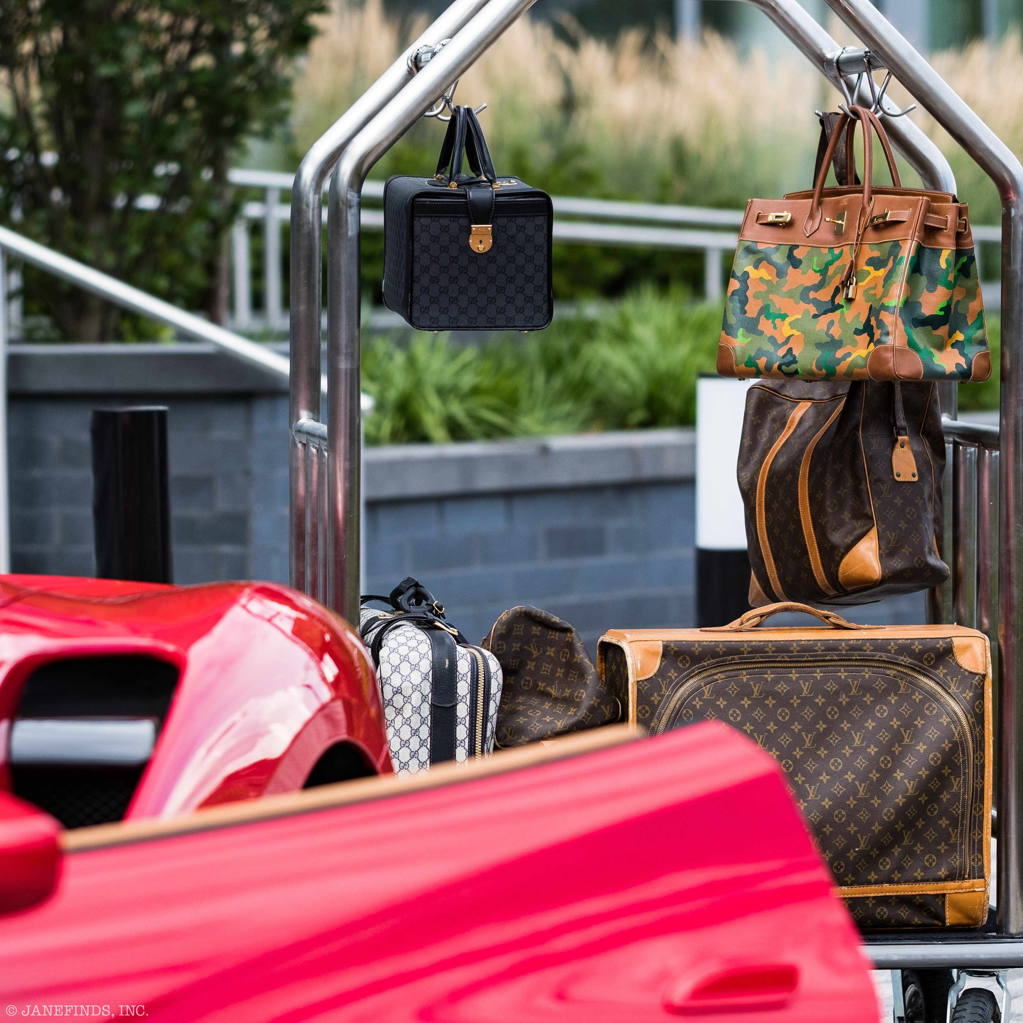 Hermès Birkin 40 Toile Epsom Camouflage Gold Hardware * JaneFinds Custom Shop