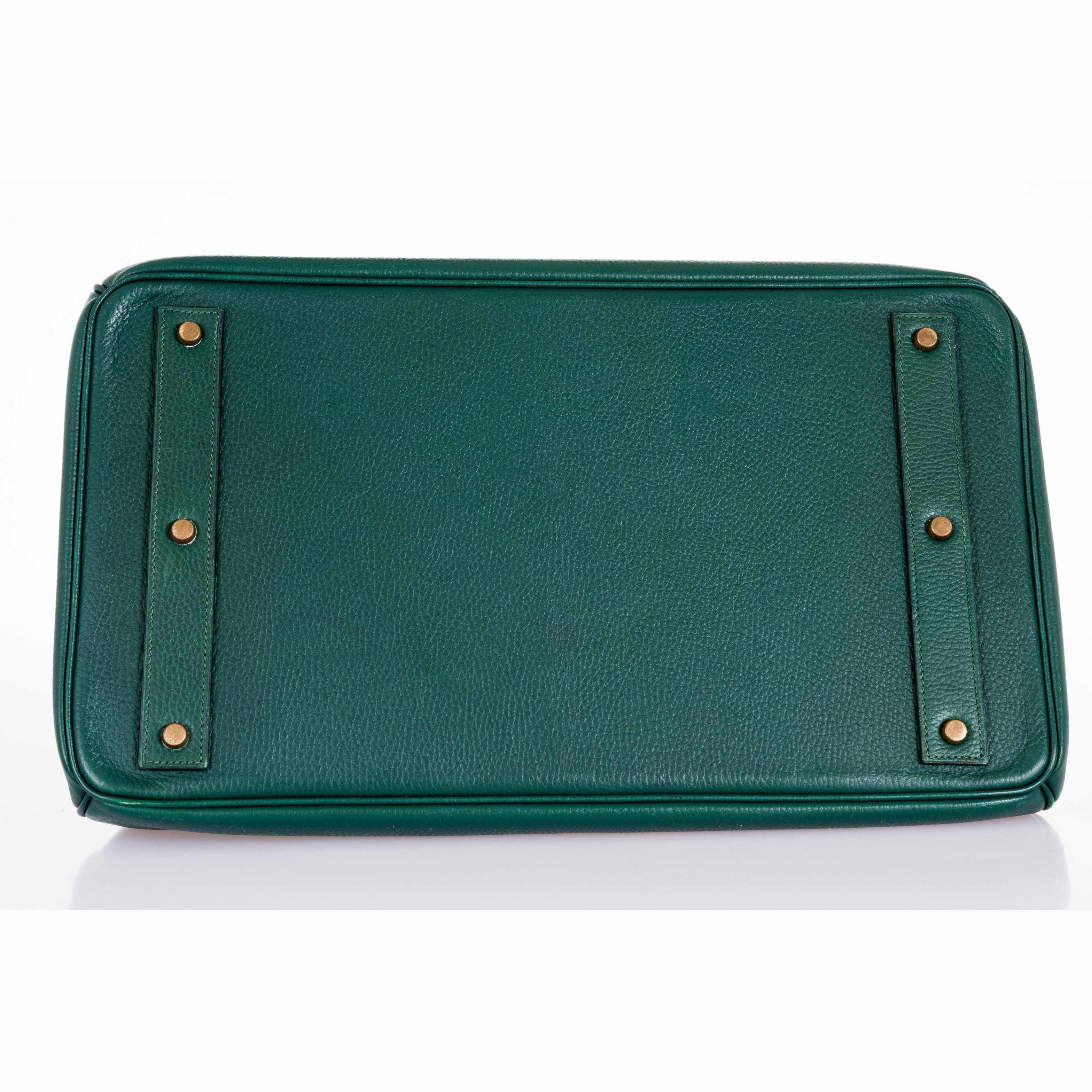 Hermès Birkin 45 HAC Green Ardennes Vert Claire Gold Hardware
