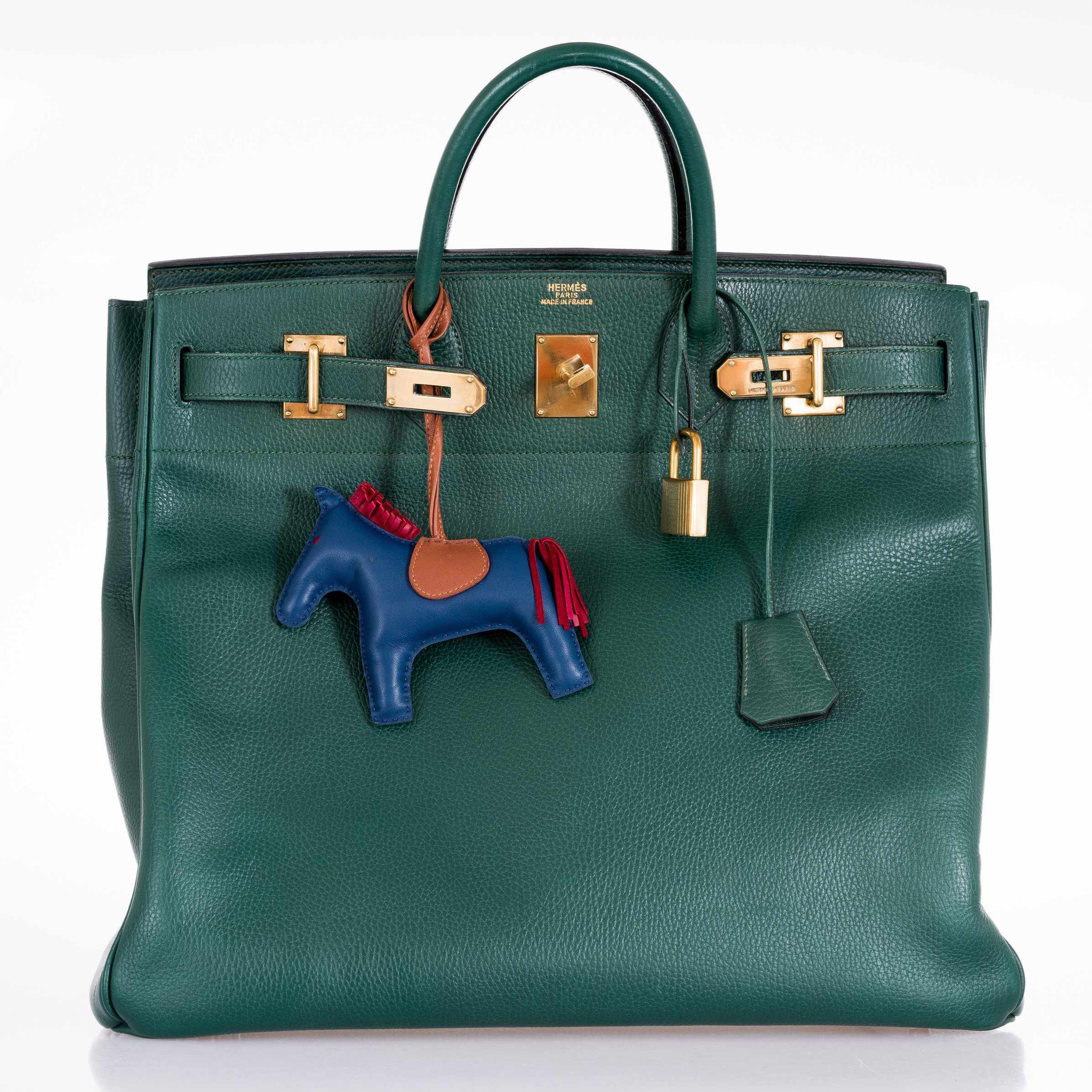 Hermès Birkin 45 HAC Green Ardennes Vert Claire Gold Hardware
