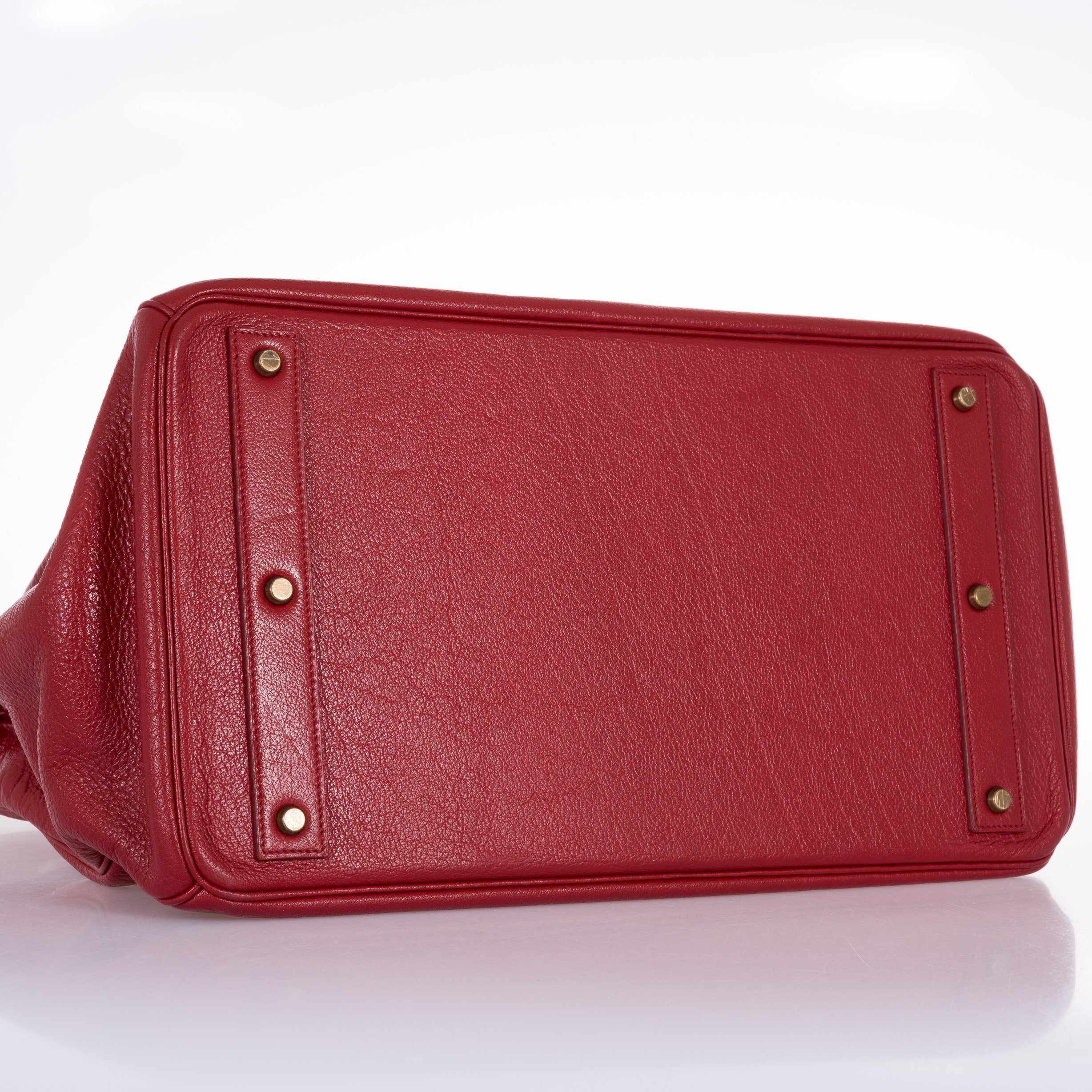 Hermès Birkin 45 HAC Red Buffalo Gold Hardware