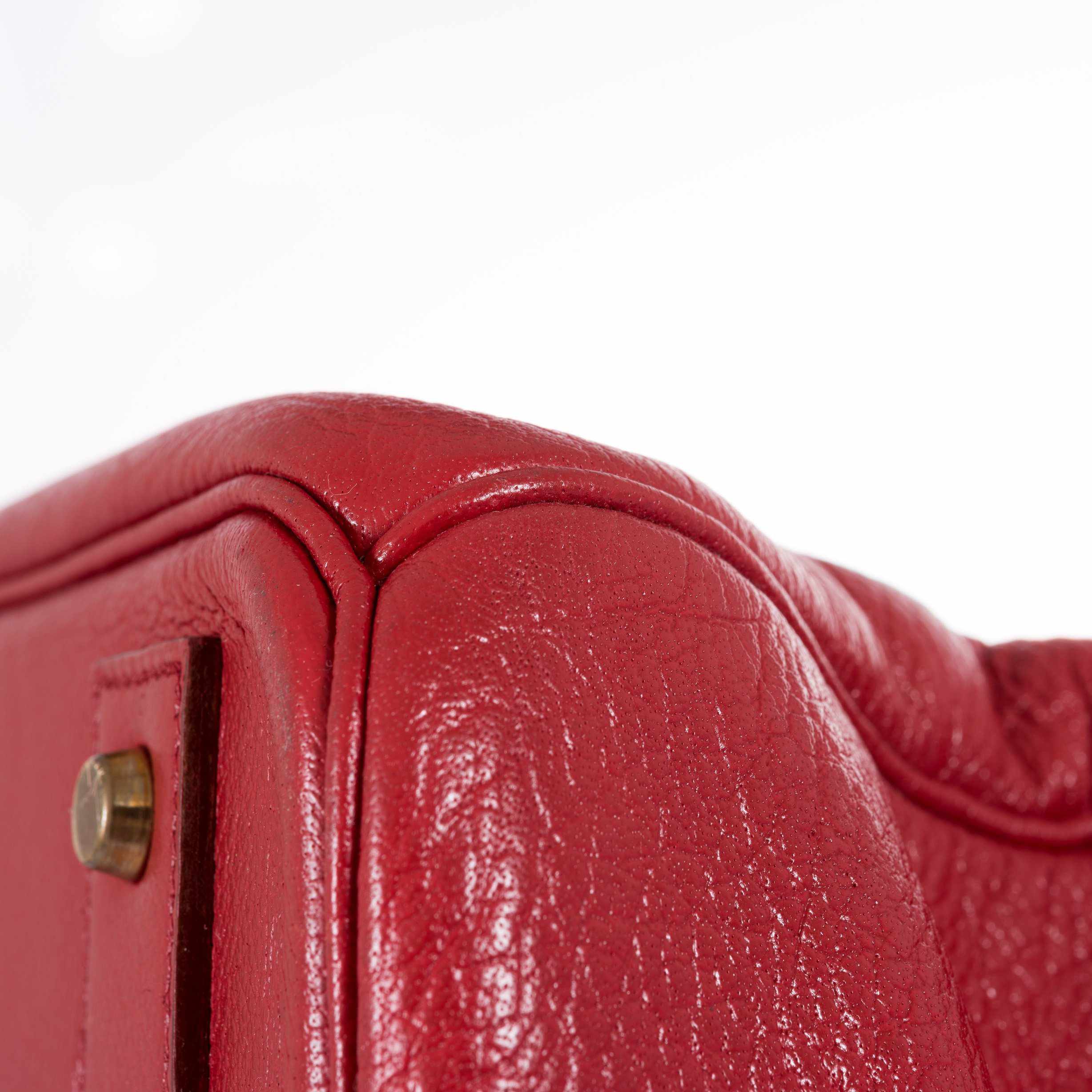 Hermès Birkin 45 HAC Red Buffalo Gold Hardware