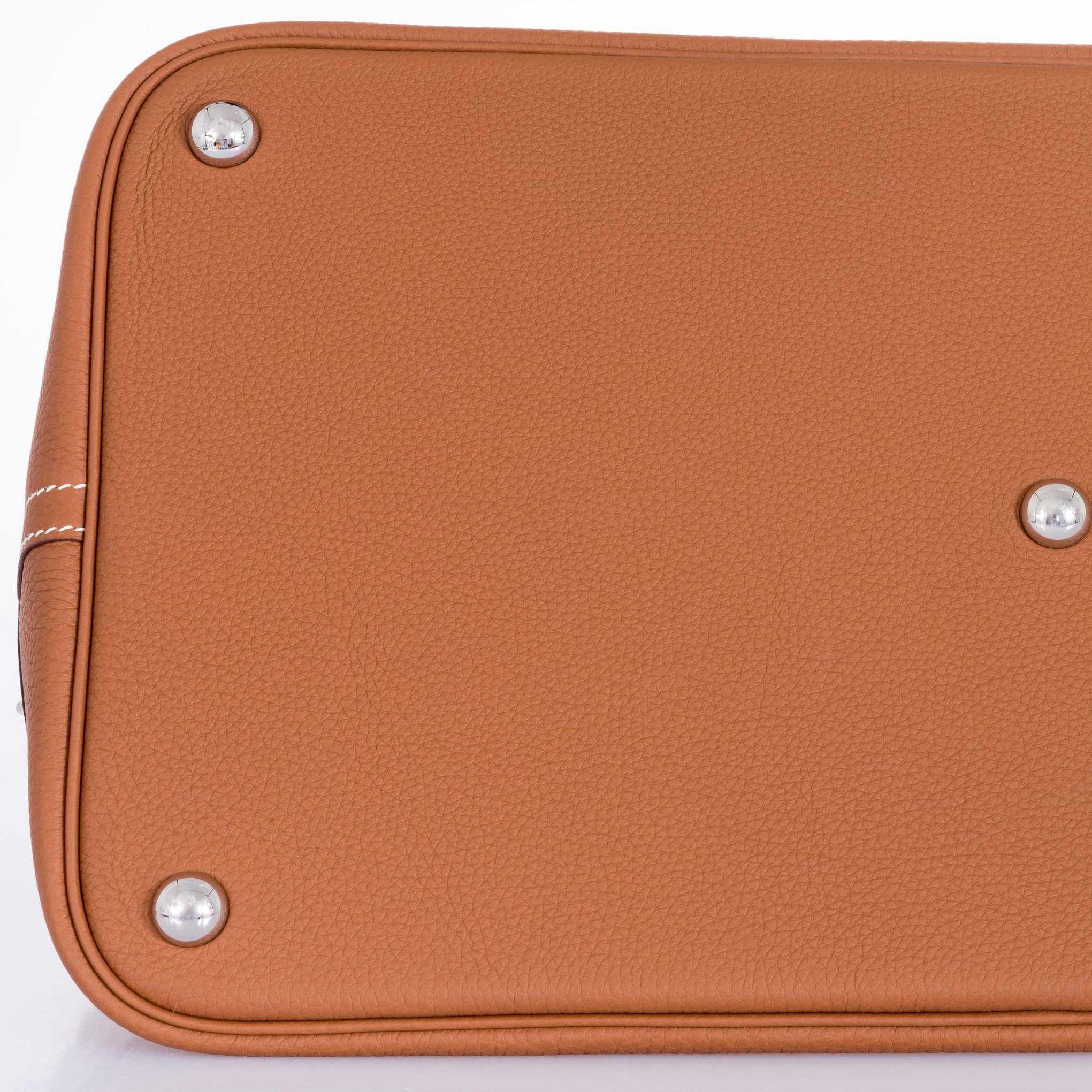 Hermès Bolide 40 Shark Gold Unisex Blue Palladium Hardware Runway