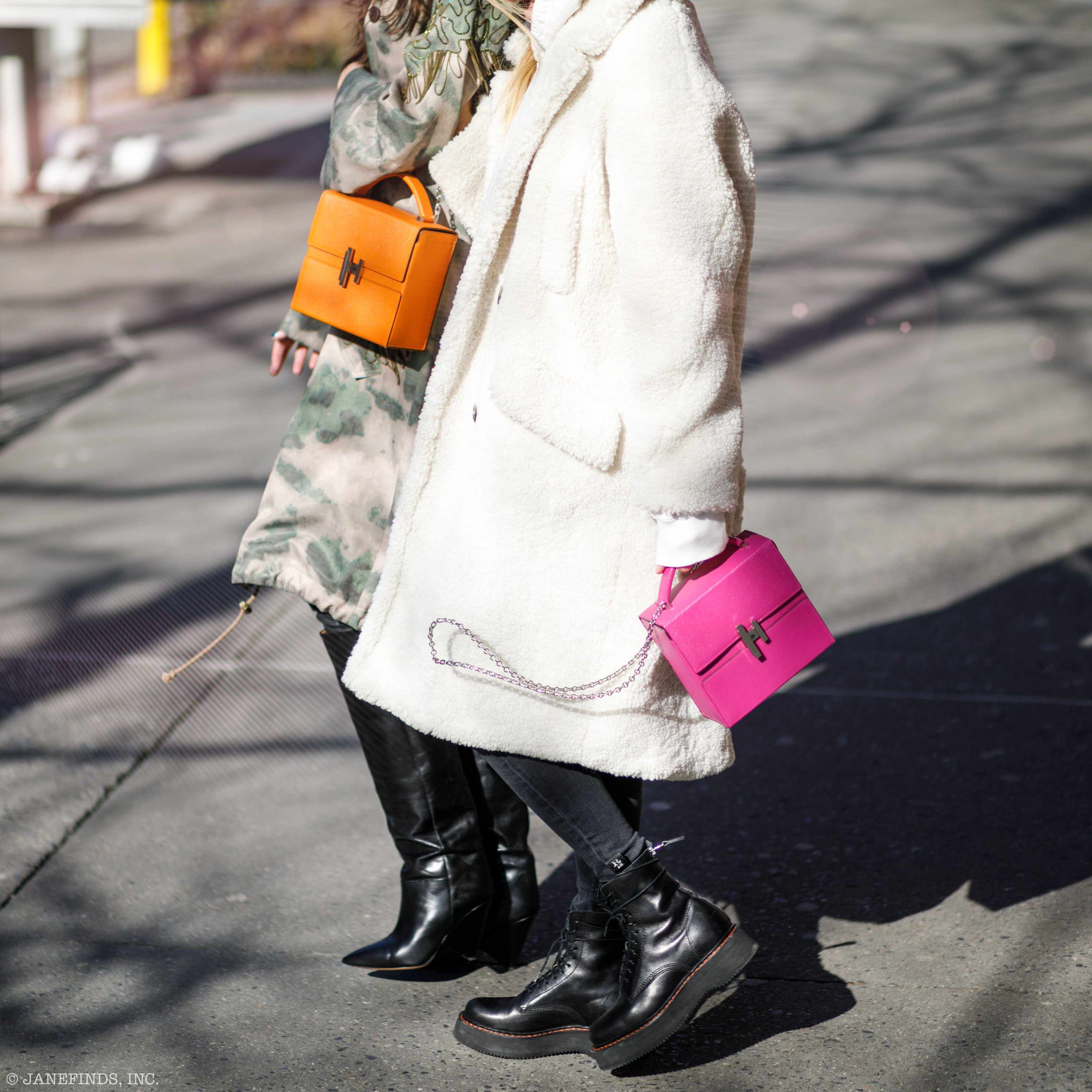 Hermès Cinhetic Bag Magnolia Mysore Goat Palladium Hardware