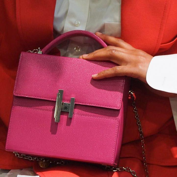 Hermès Cinhetic Bag Magnolia Mysore Goat Palladium Hardware