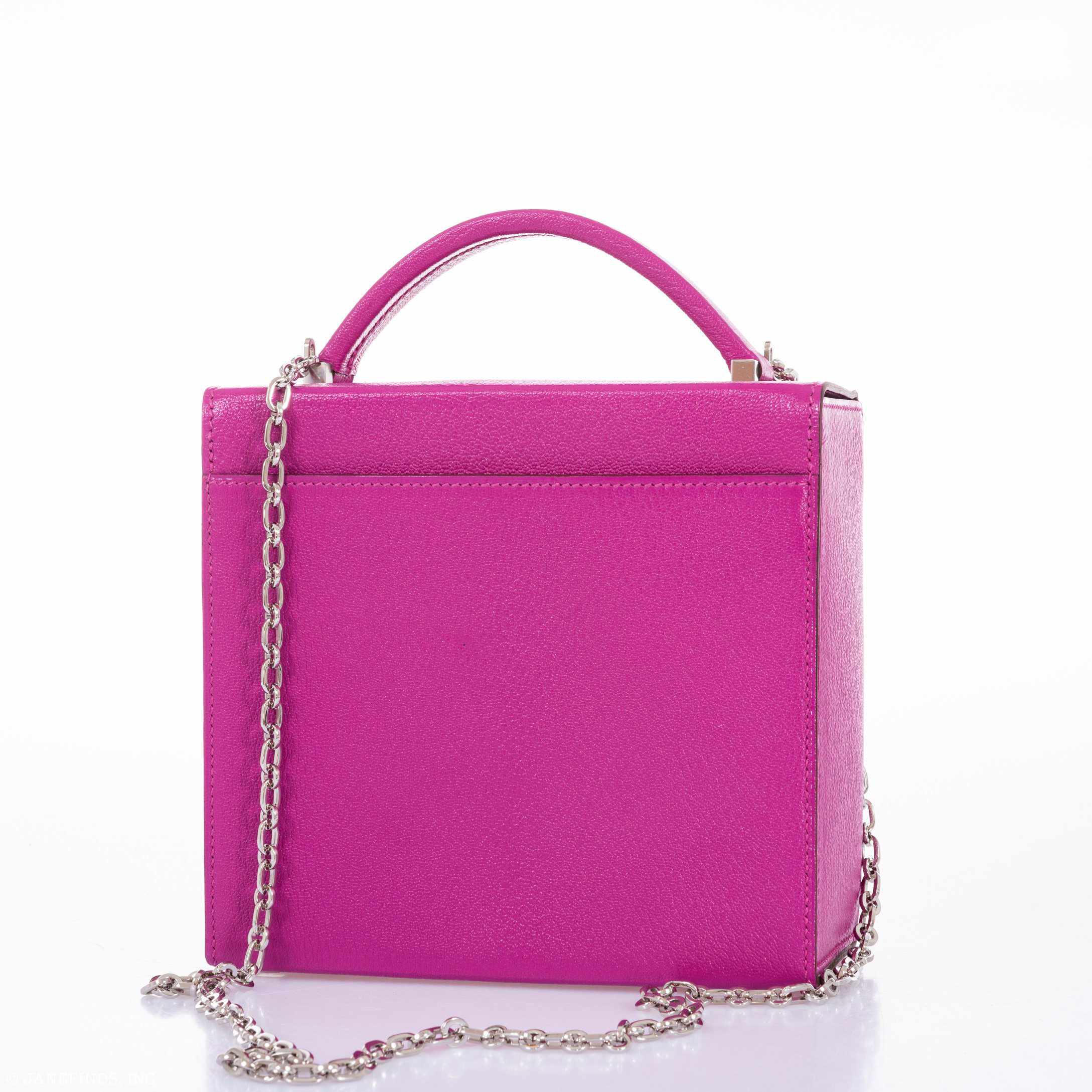 Hermès Cinhetic Bag Magnolia Mysore Goat Palladium Hardware