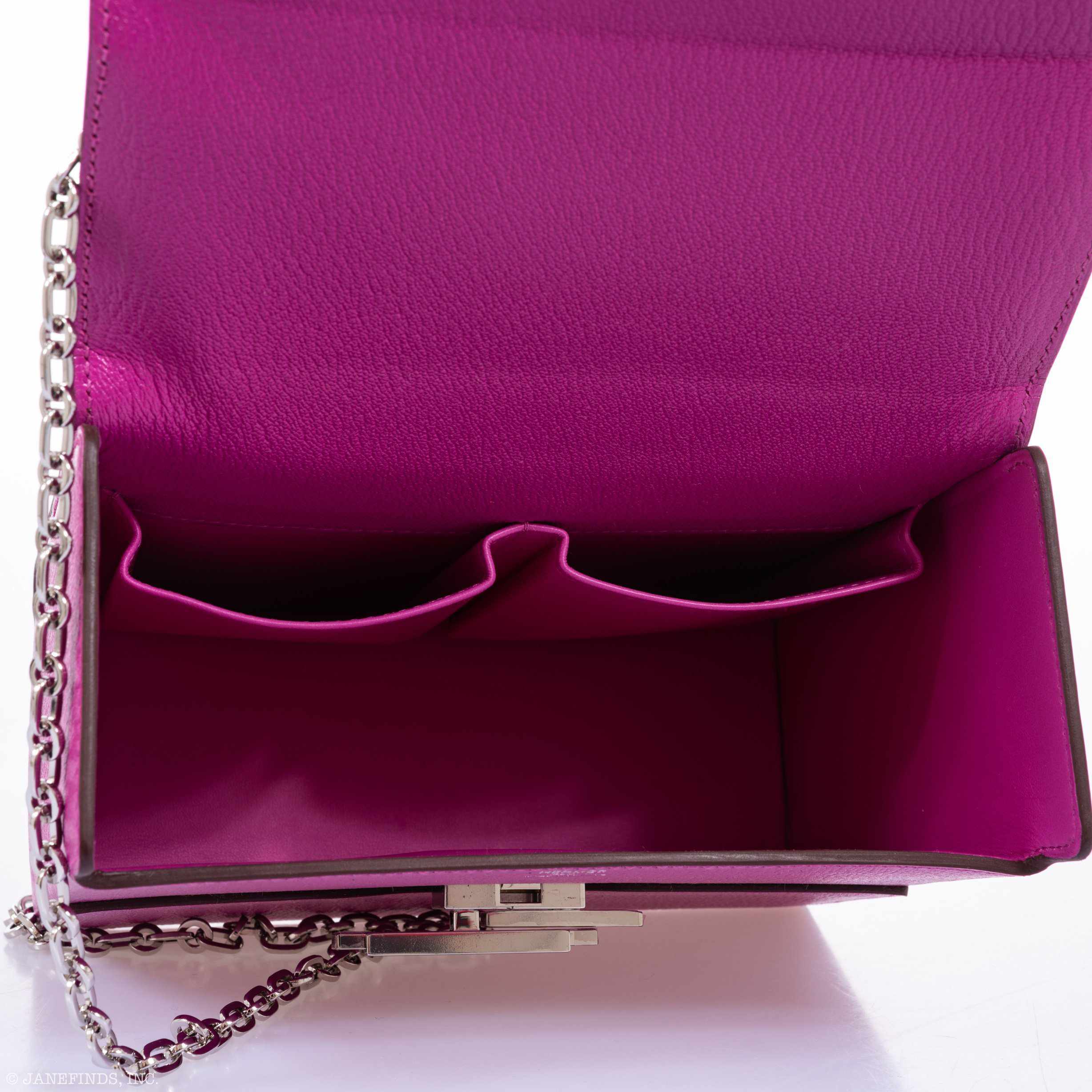 Hermès Cinhetic Bag Magnolia Mysore Goat Palladium Hardware