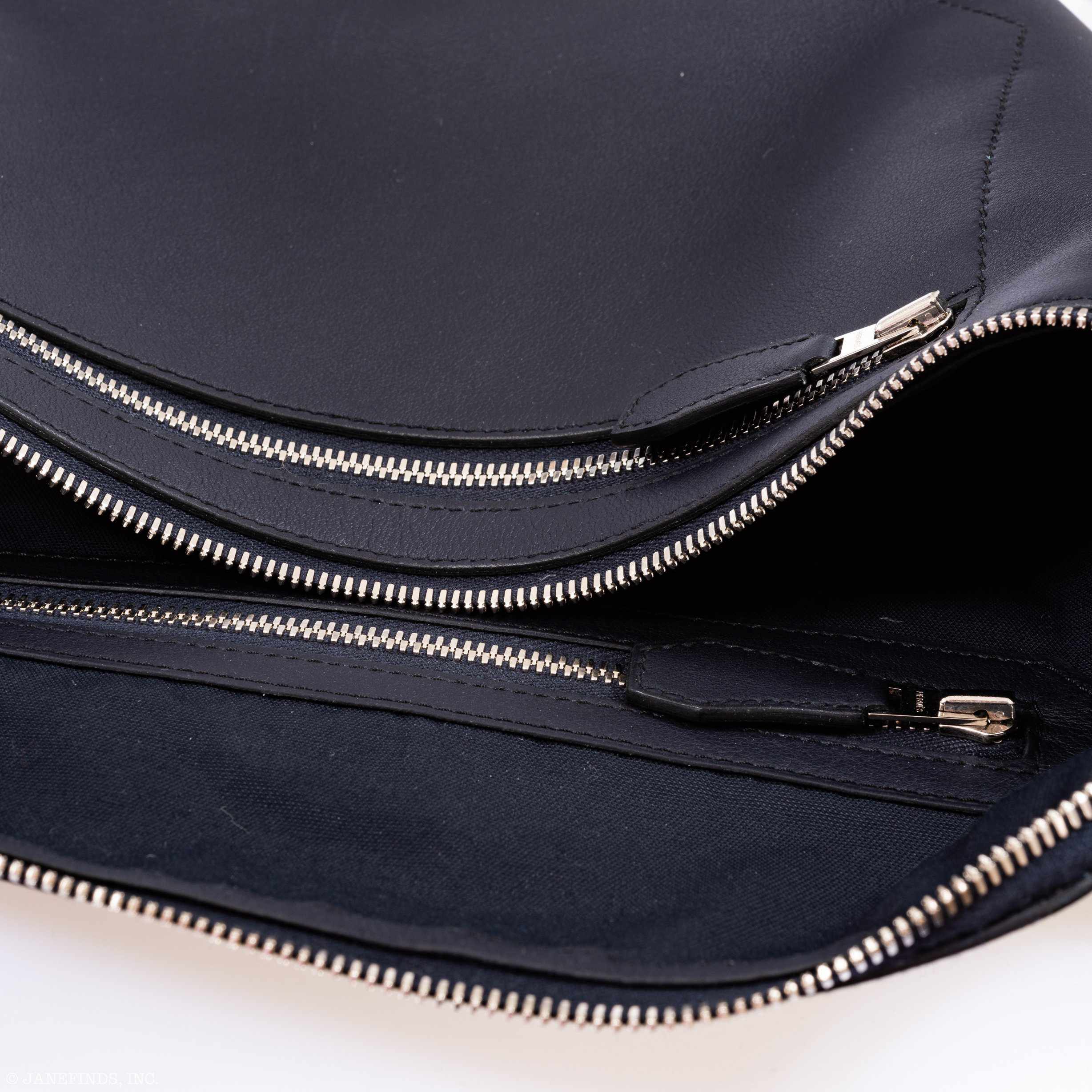 Hermès Cityslide Blue Indigo Cross PM Unisex Taurillon Cristobal - Limited Edition