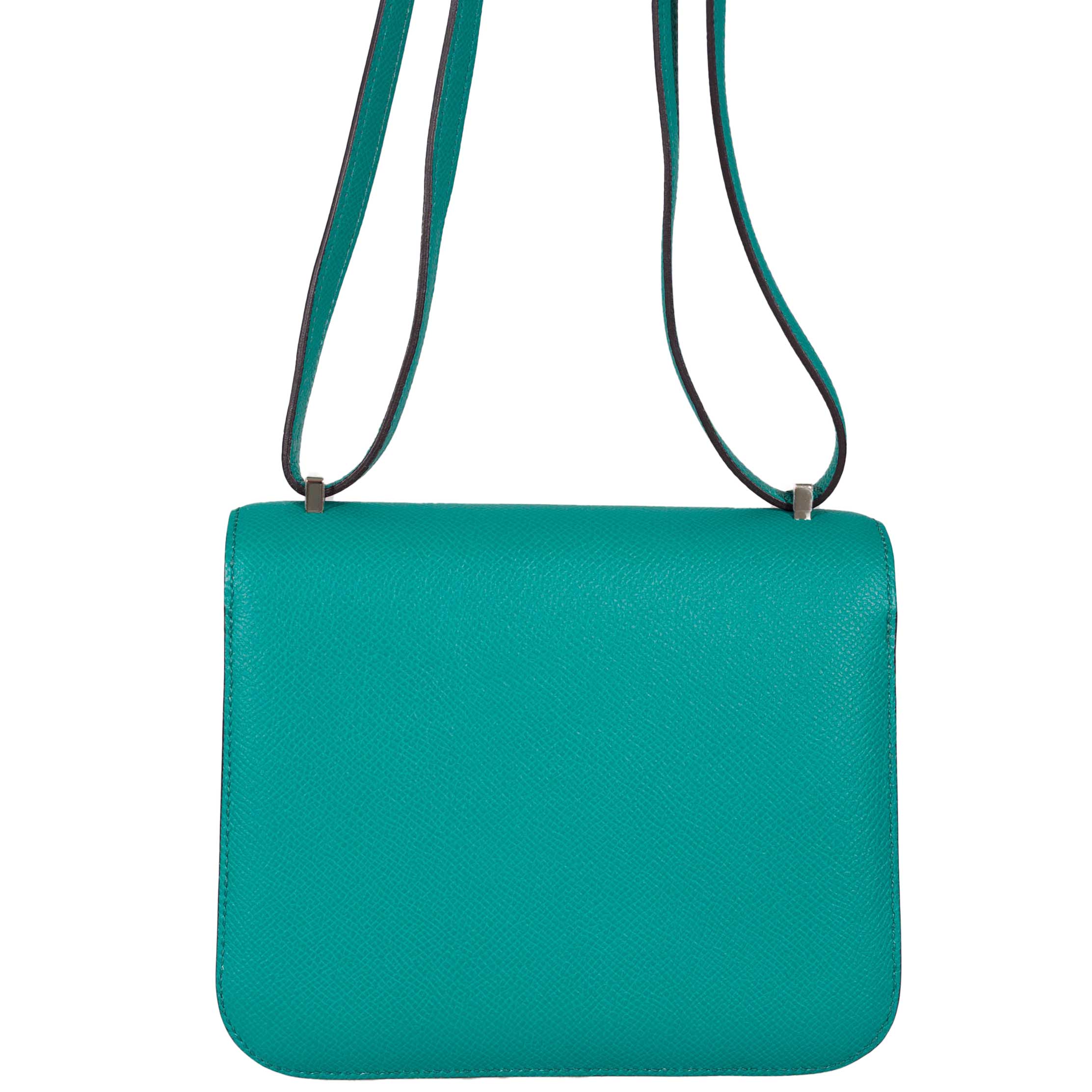 Hermès Constance 18 Blue Paon Verso Menthe Epsom Palladium Hardware