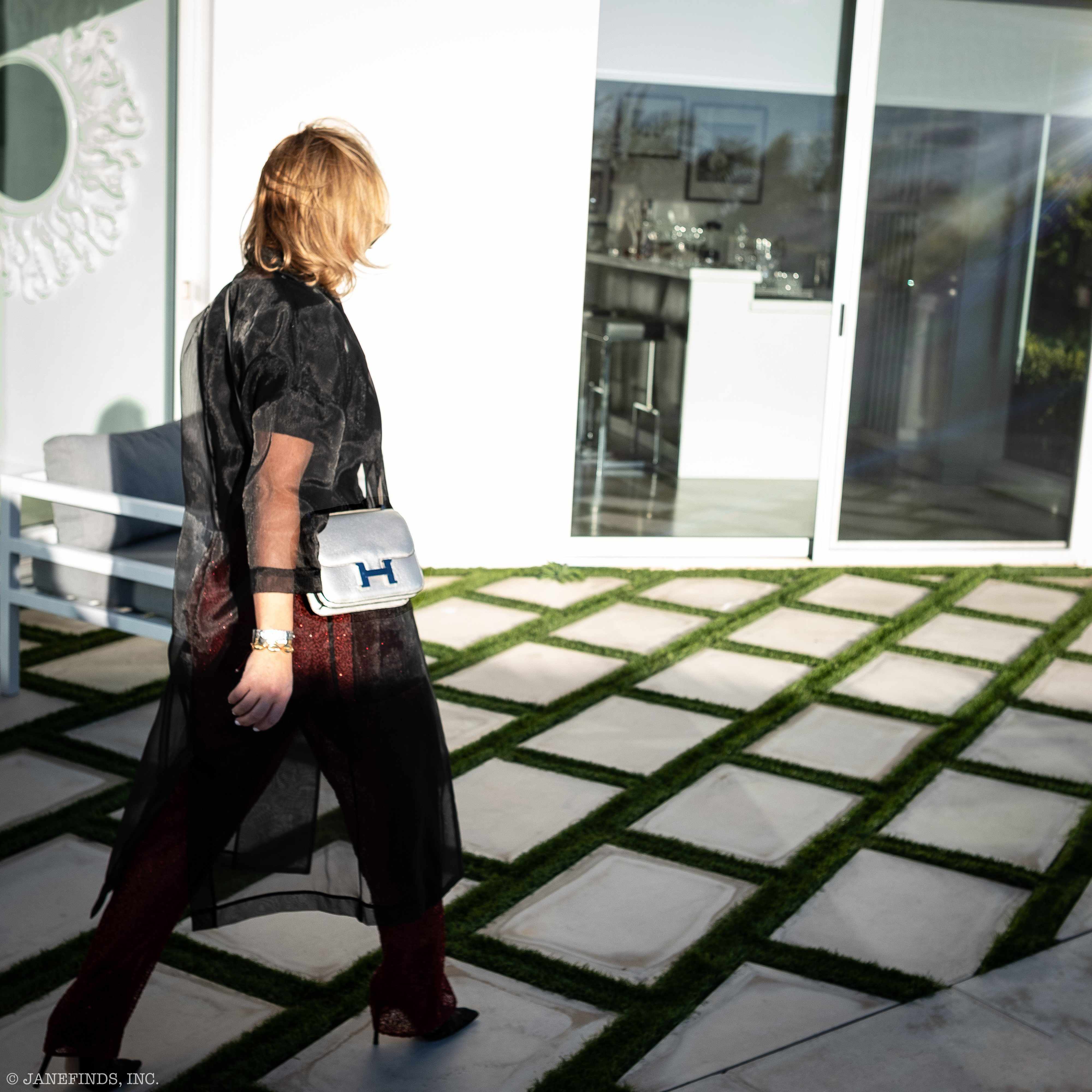 Hermès Constance 18 Metallic Silver Chevre Palladium Hardware - Limited Edition