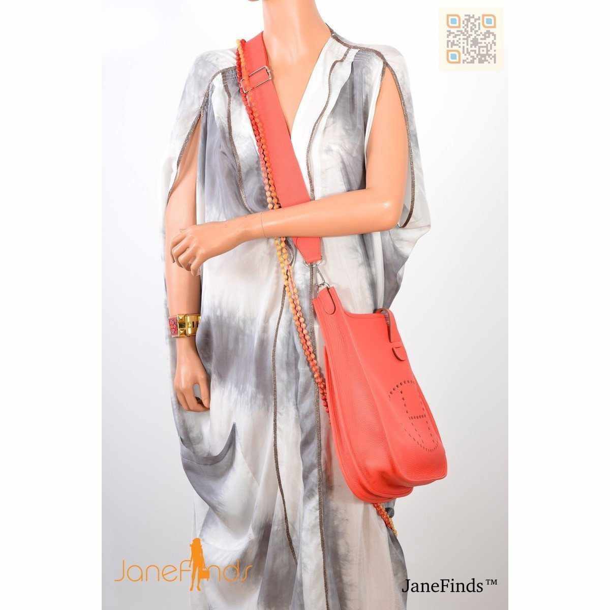 Hermès Evelyne GM Rose Jaipur Clemence