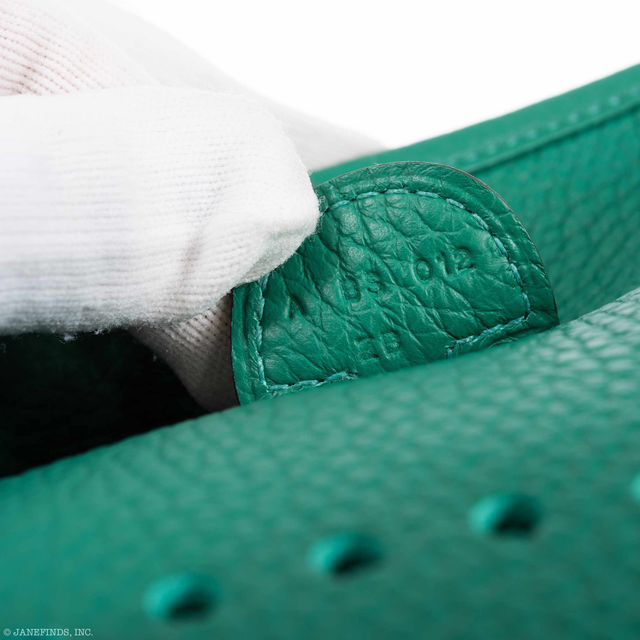 Hermès Evelyne III PM Vert Vertigo Clemence Daisy * JaneFinds Custom Shop