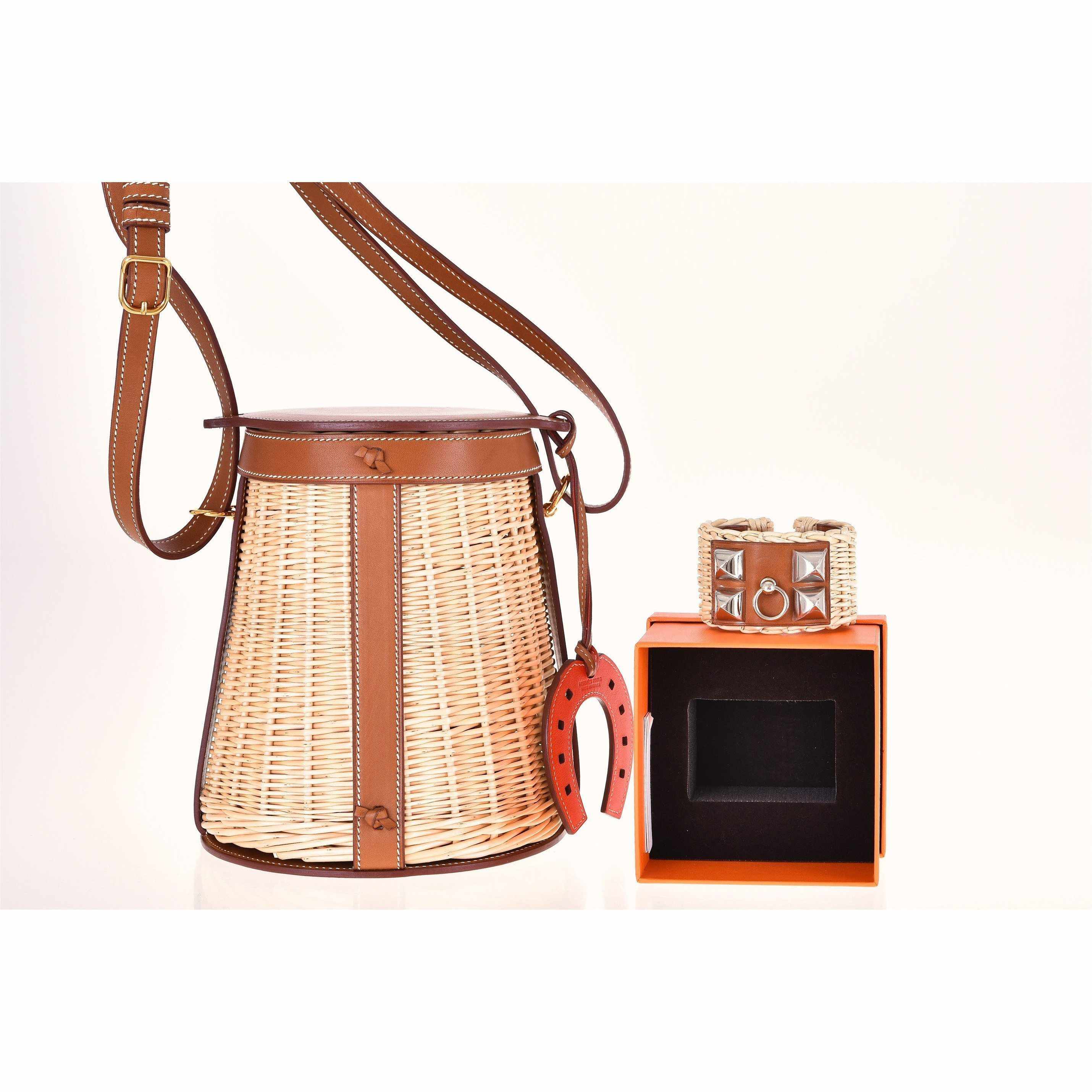 Hermès Farming Picnic Ocier Wicker Limited Edition