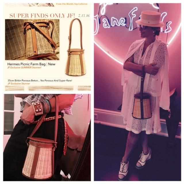 Hermès Farming Picnic Ocier Wicker Limited Edition