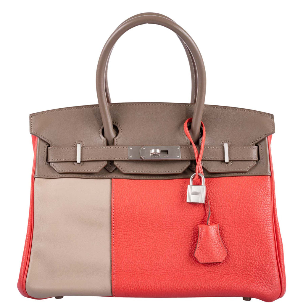 Hermes tri color birkin Clearance