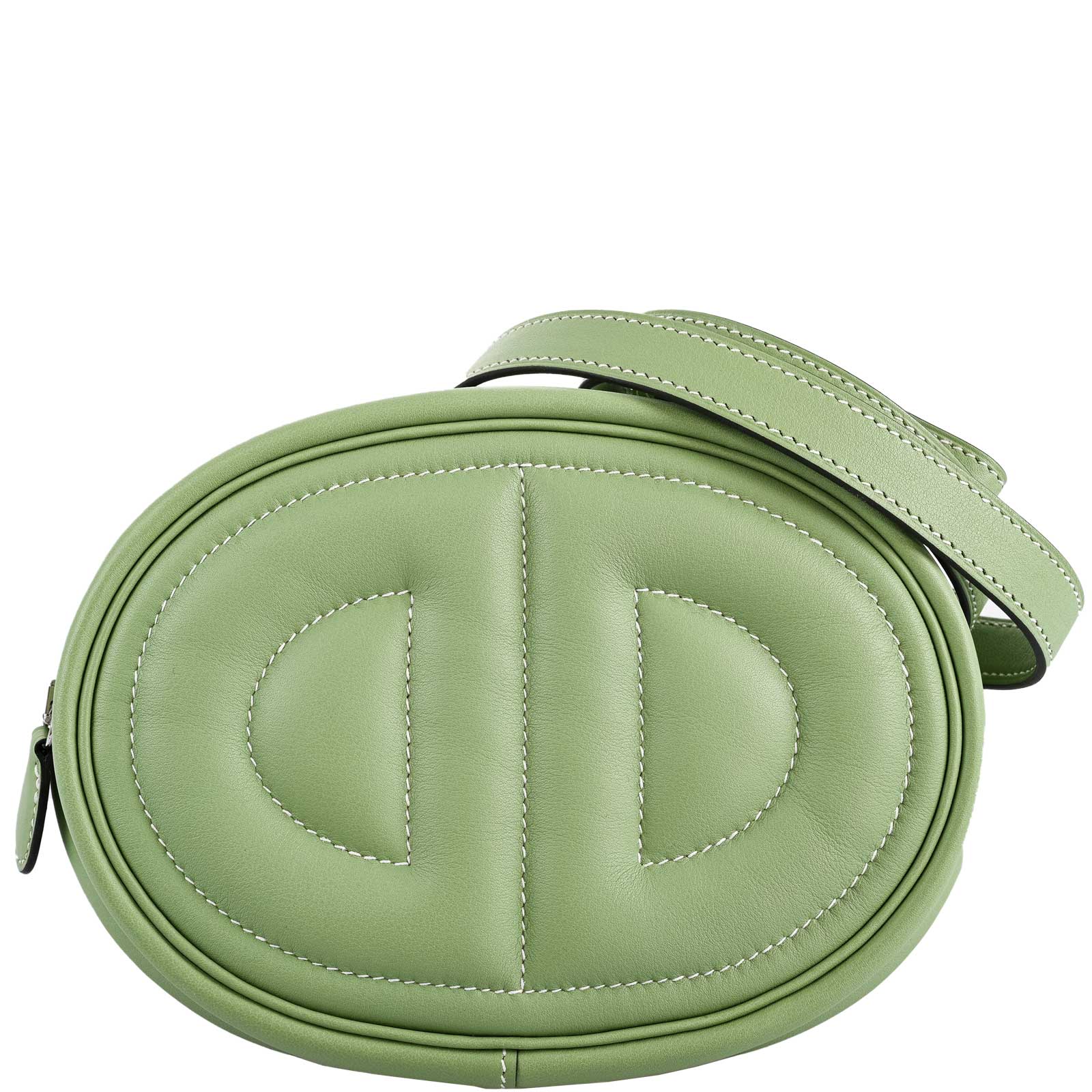 Hermès In-The-Loop Belt Bag Vert Criquet Swift Leather