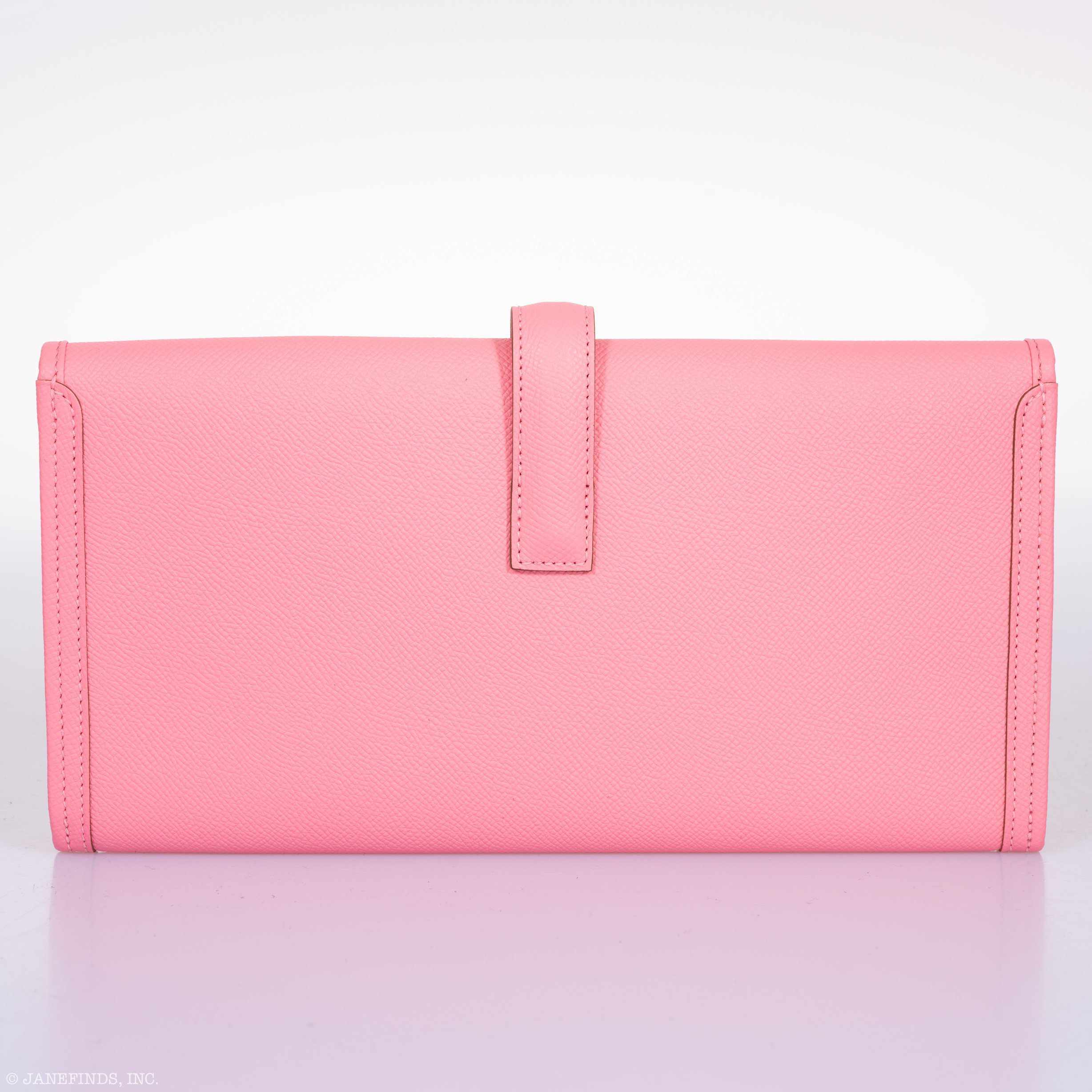 Hermès Jige 29 Clutch Rose Confetti Epsom