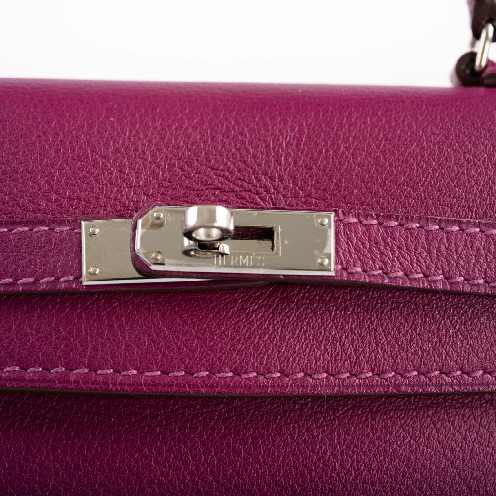 Hermès Kelly 15 Micro Tosca Swift with Palladium Hardware