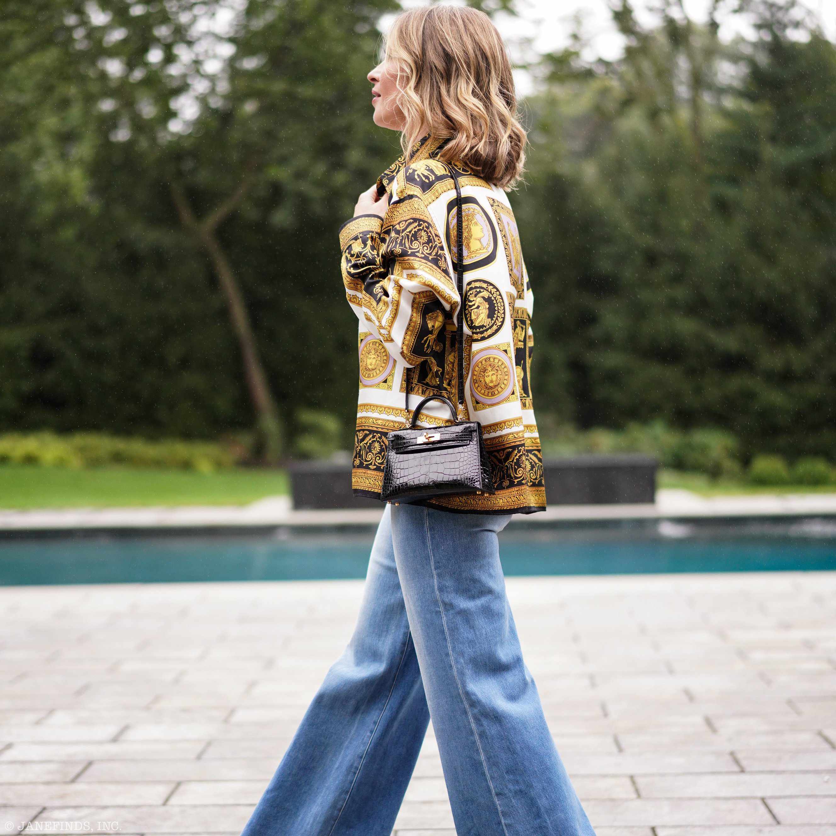 Hermès Kelly 20 Mini II Sellier Black Alligator with Gold Hardware - 2021, Z