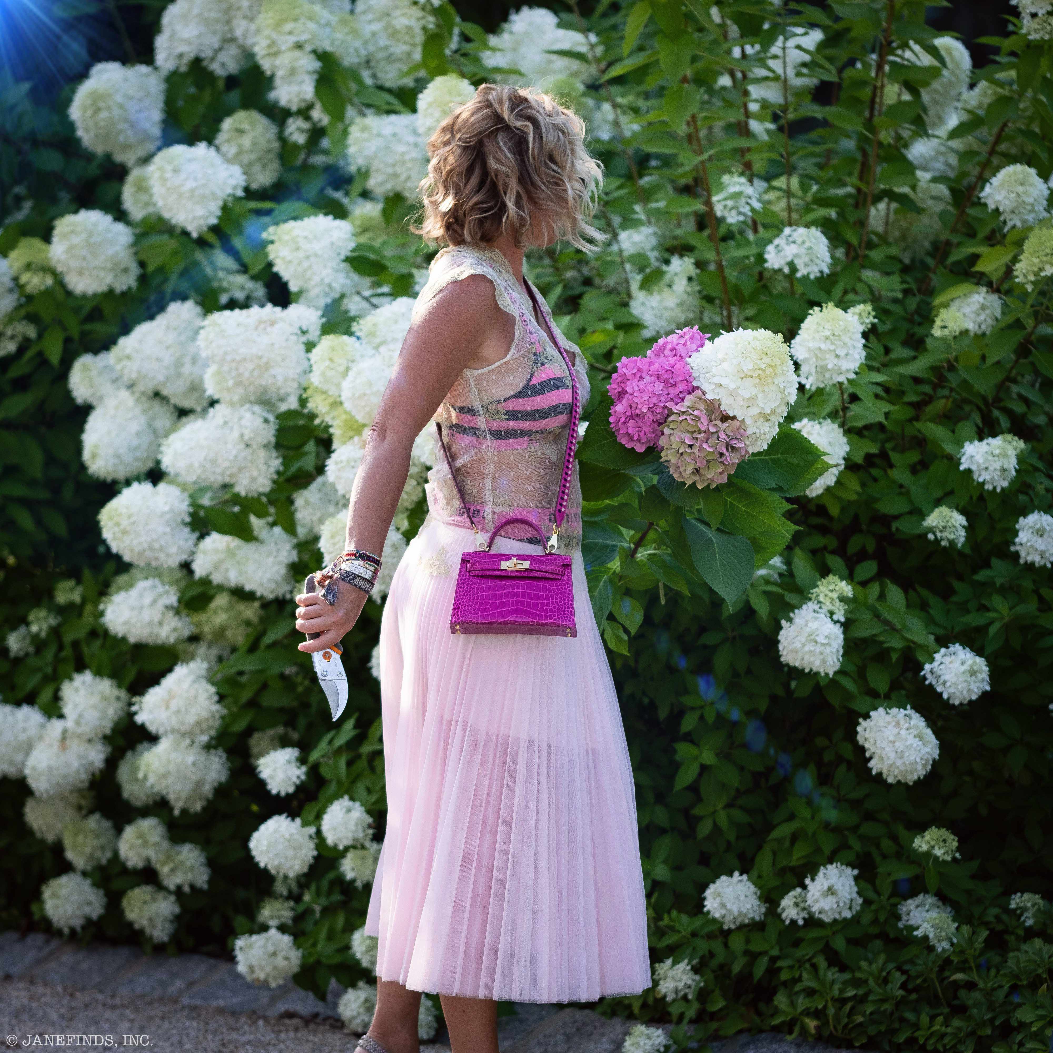 Hermès Kelly 20 Sellier Rose Scheherazade Alligator Gold Hardware