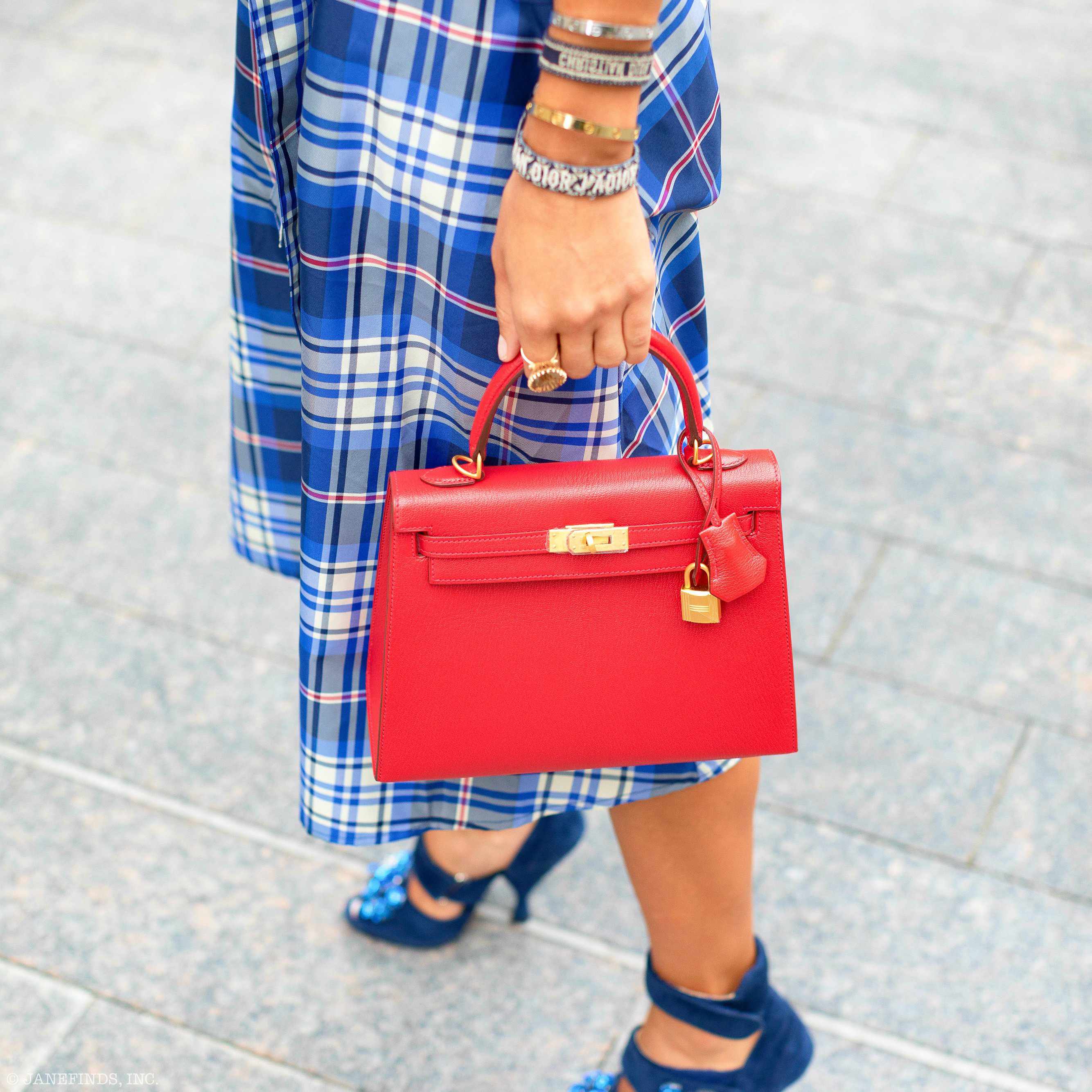 Hermès Kelly 25 HSS Sellier Rouge Casaque Chevre Goat Brushed Gold Hardware - Special Order