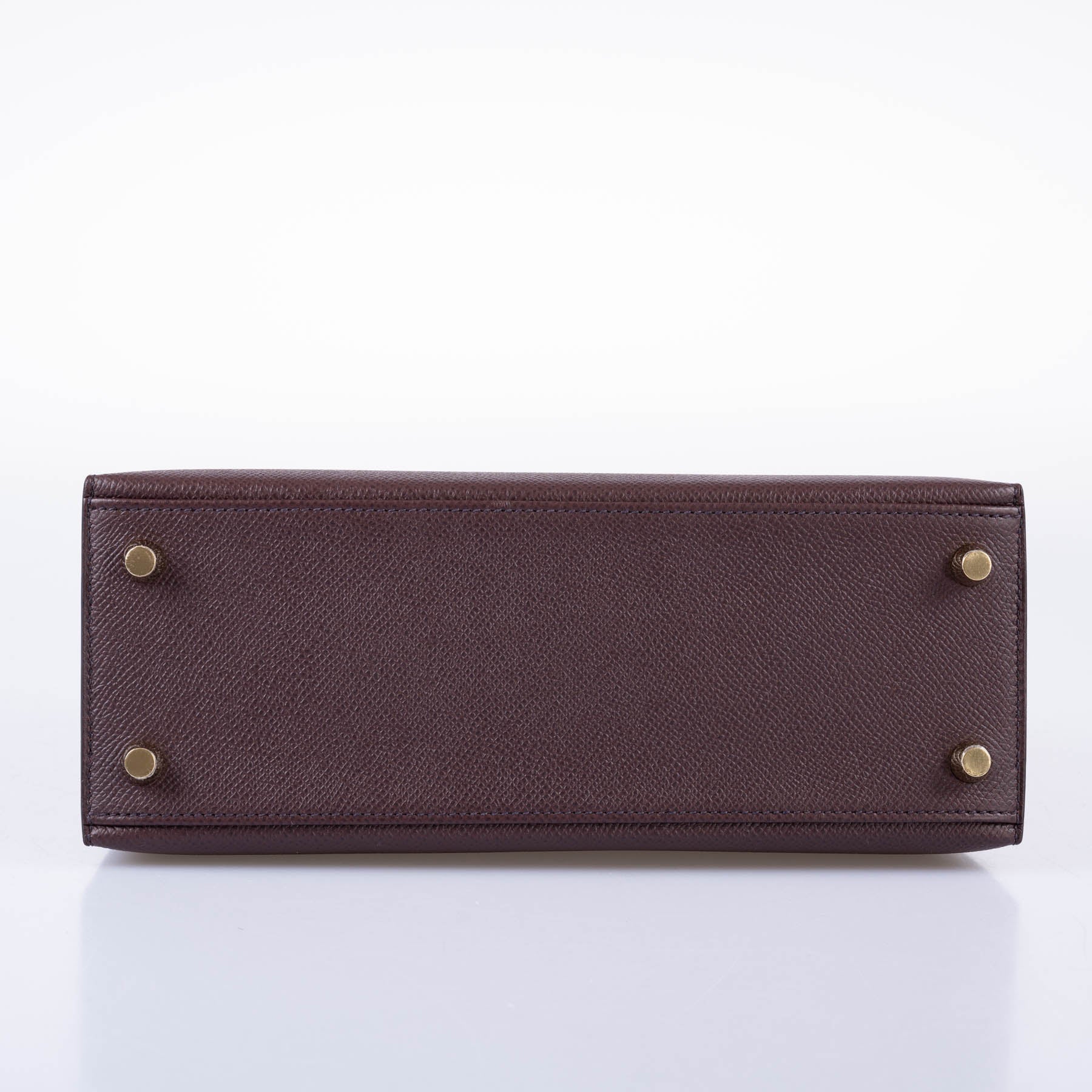 Hermès Kelly 25 Sellier Rouge Epsom with Gold Hardware
