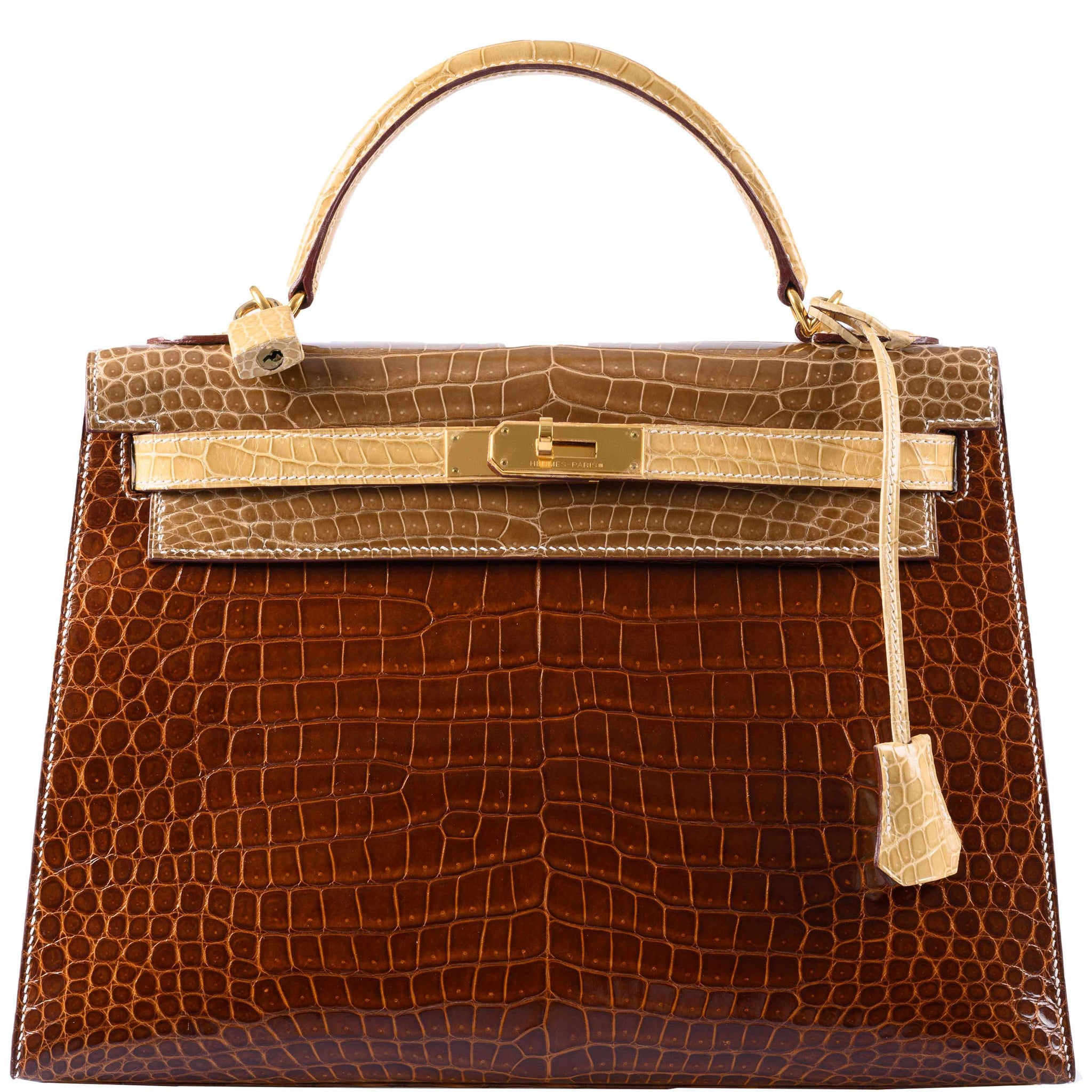 Hermes Kelly 32 in crocodile Porosus Item not available on