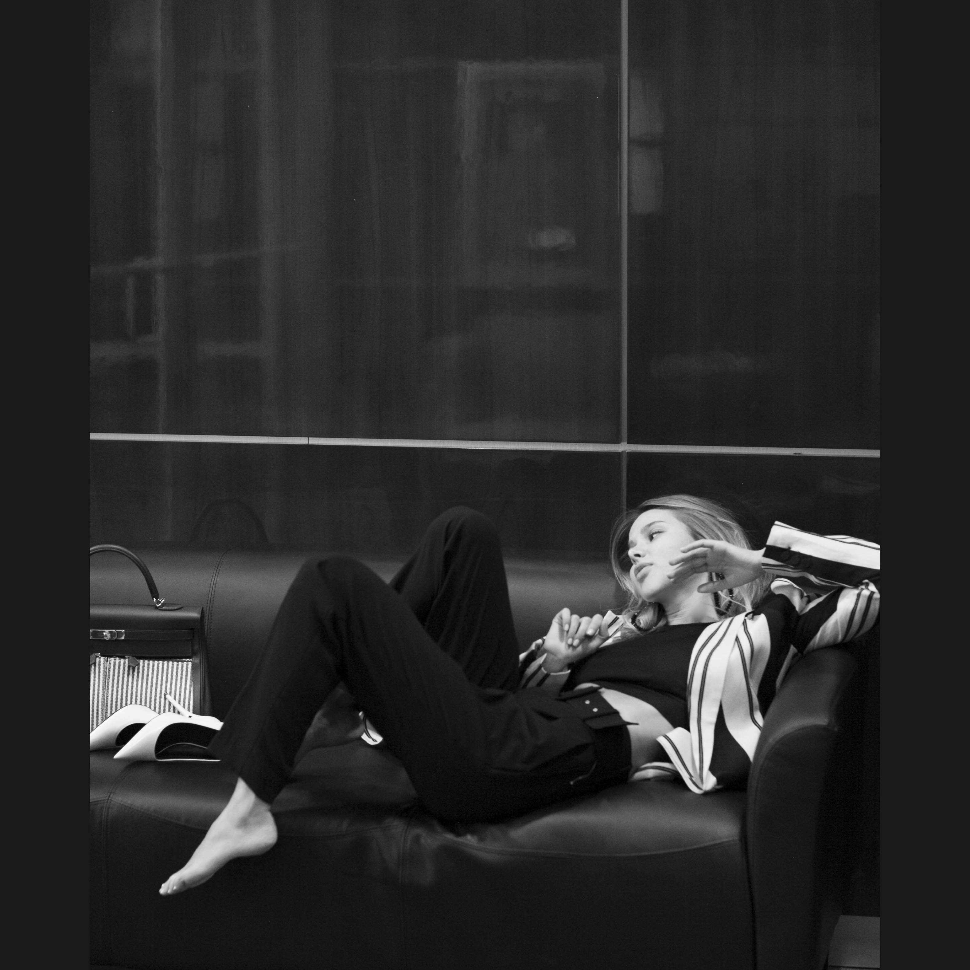 Hermès Kelly 35 Lakis "Toile Riga" Ecru & Vert Anglais Swift Palladium Hardware