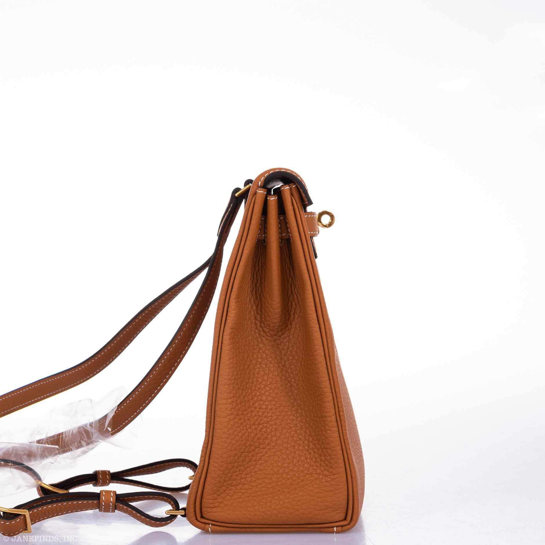 Hermès Kelly Ado II Backpack Gold Clemence Gold Hardware * 2018