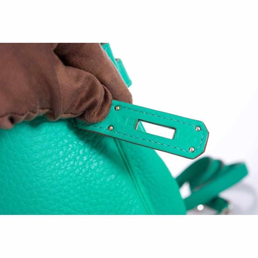 Hermès Kelly Bag 28 Togo Menthe Palladium Hardware