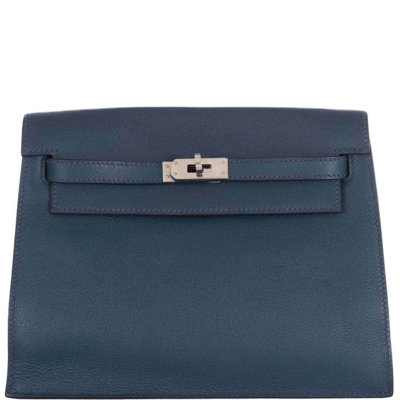 Hermès Kelly Danse Bleu de Malte Swift Palladium Hardware