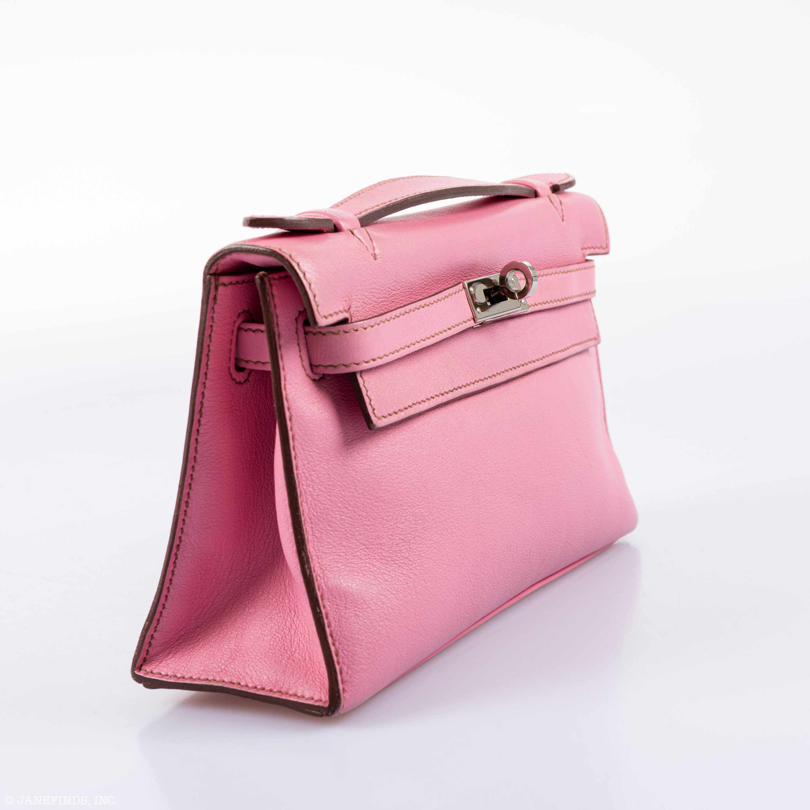 Hermès Kelly Pochette 5P Swift with Palladium Hardware