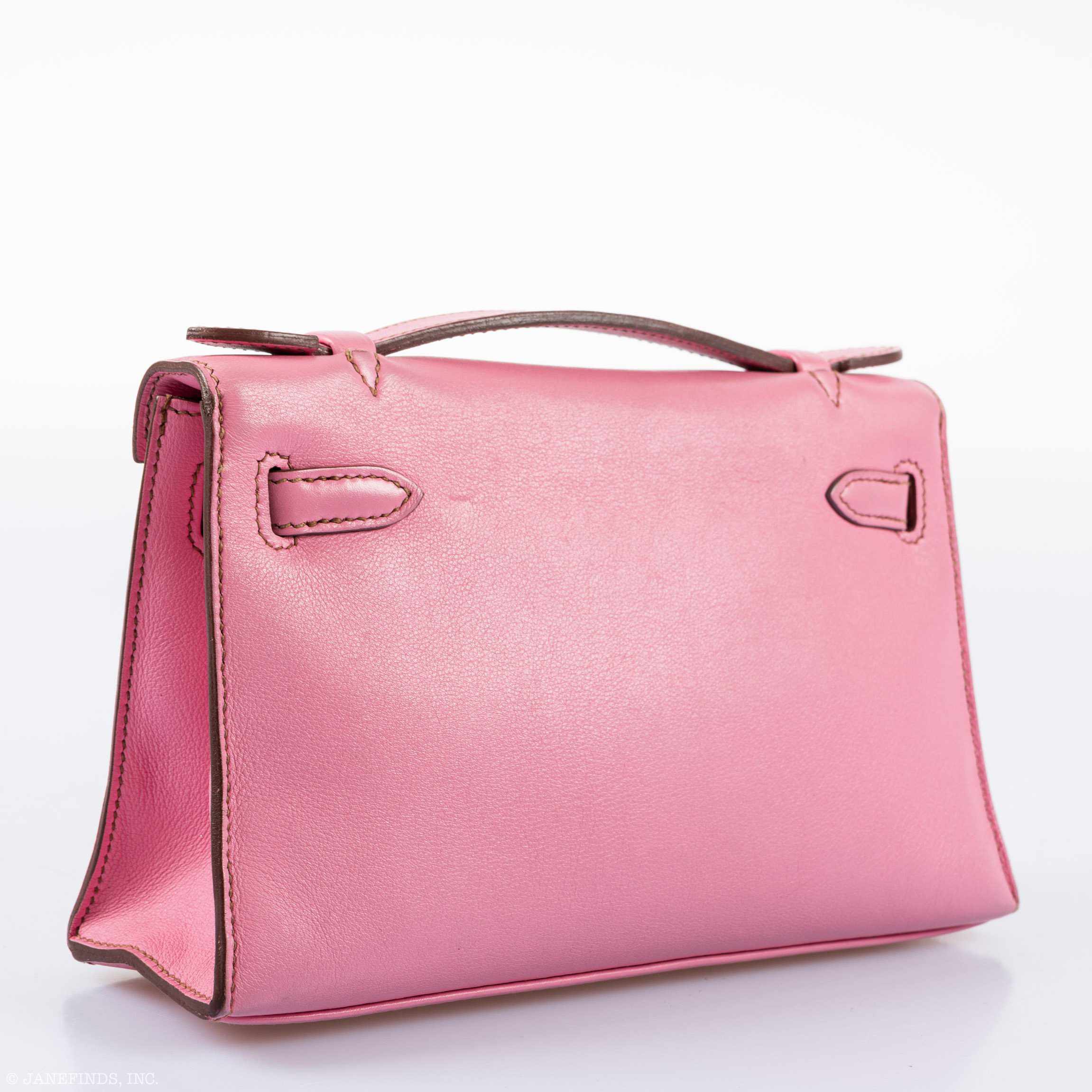 Hermès Kelly Pochette 5P Swift with Palladium Hardware
