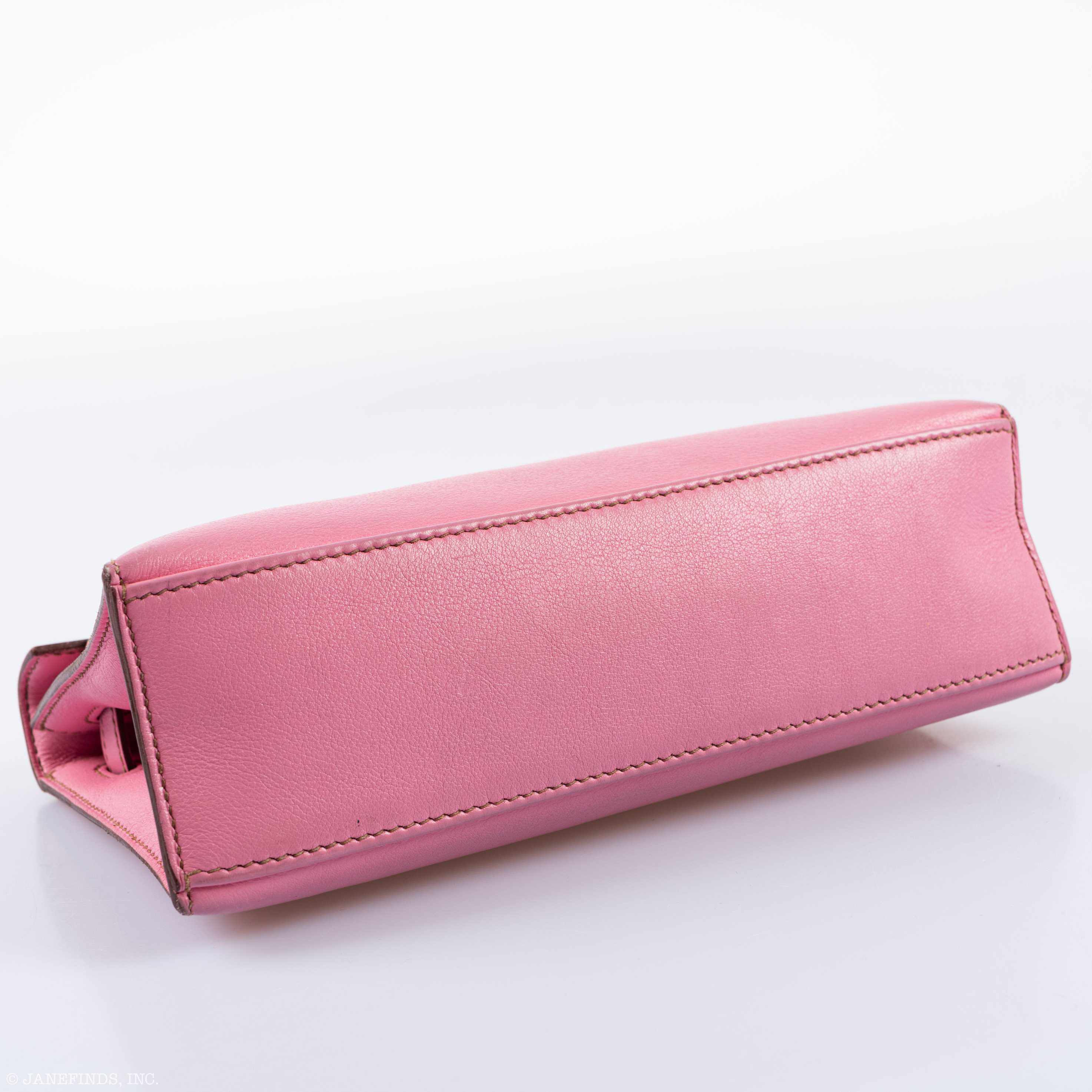 Hermès Kelly Pochette 5P Swift with Palladium Hardware