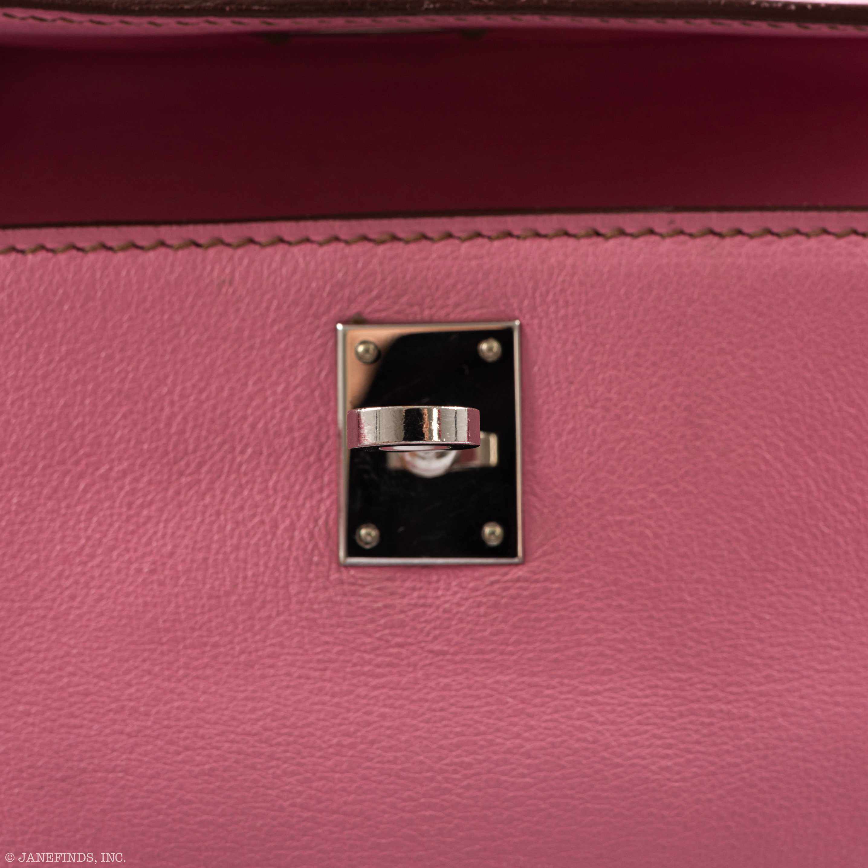 Hermès Kelly Pochette 5P Swift with Palladium Hardware