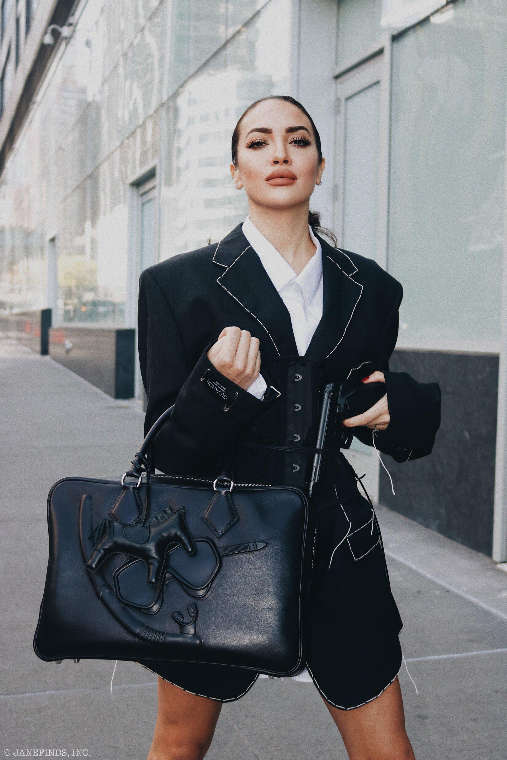 Hermès Plume fourre-tout 40 Dr. No Bag Black Evergrain Palladium Hardware