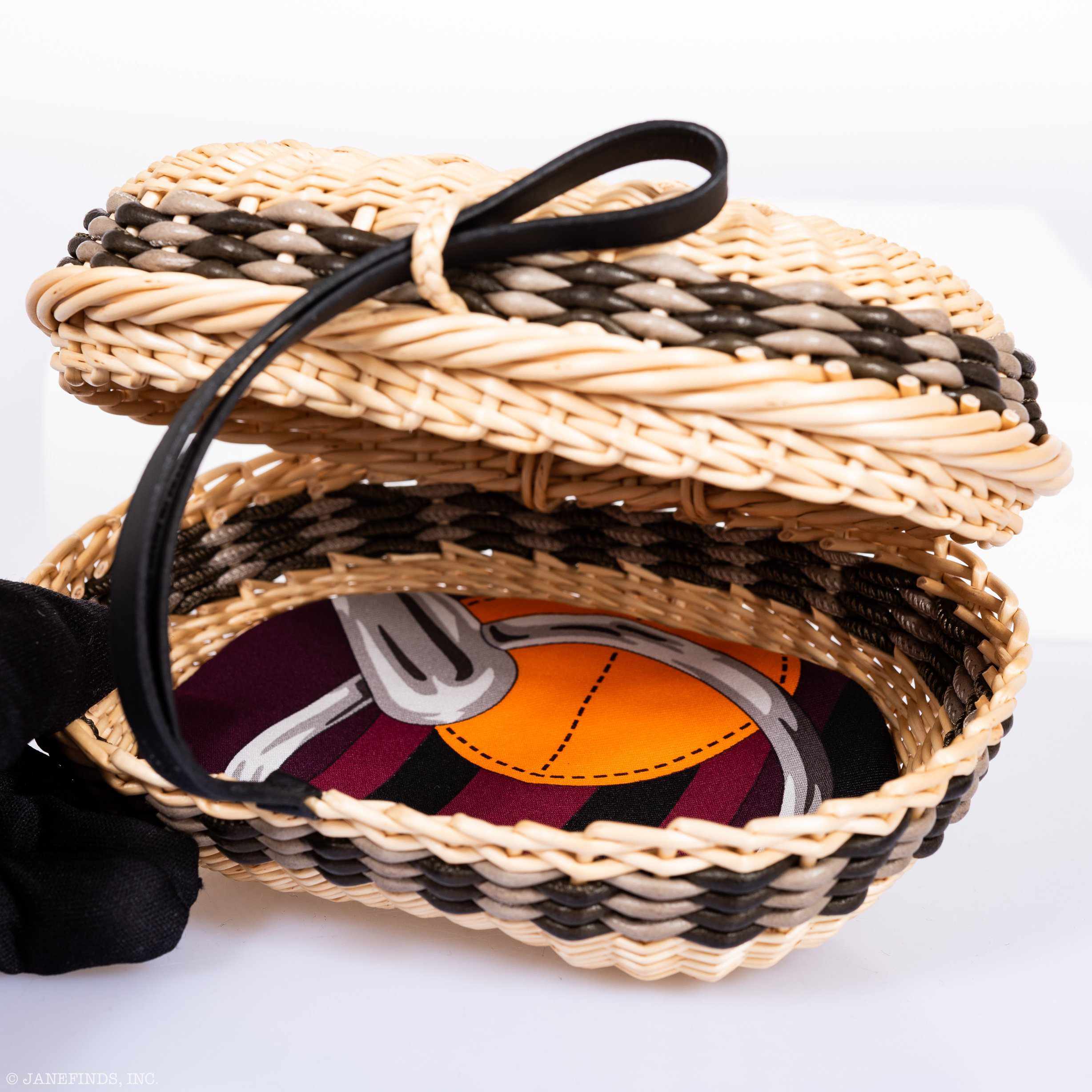 Hermès Sewing Kit Clutch Wicker Picnic