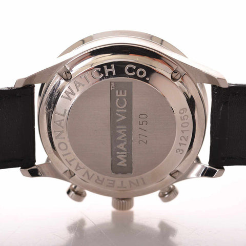 IWC Portuguese Chronograph SS Miami Vice Limited Edition 27/50 REF IW371404